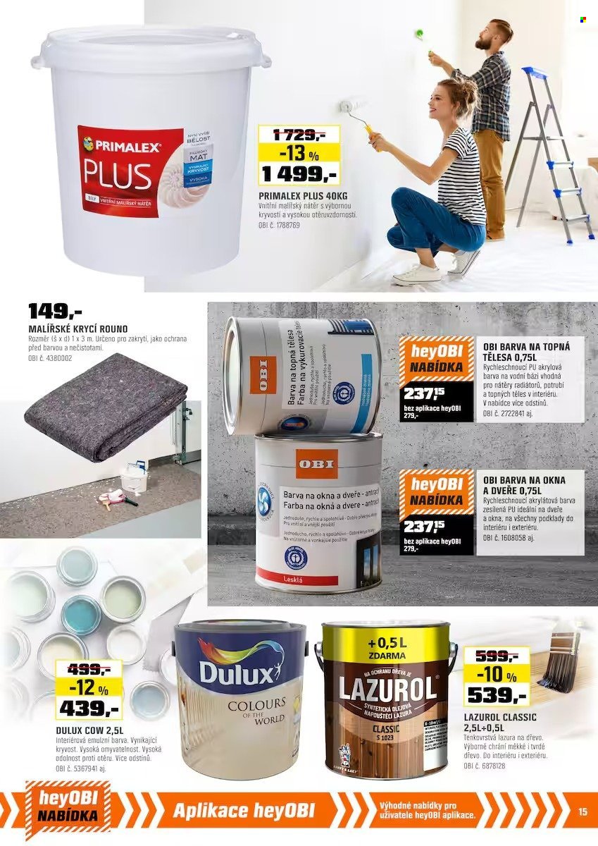 OBI leták - Úpravy, které dávají smysl