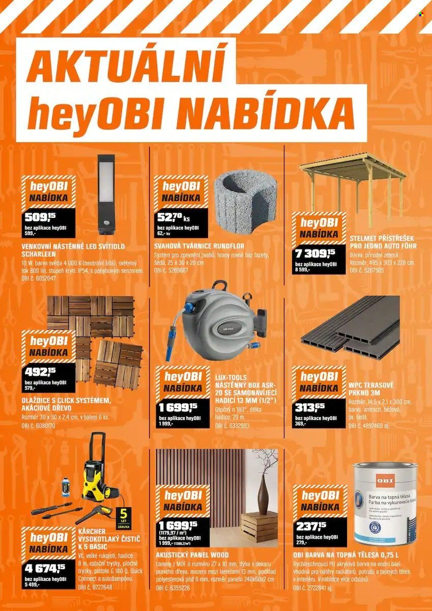 OBI leták - Úpravy, které dávají smysl