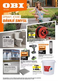 OBI leták - Úpravy, které dávají smysl
