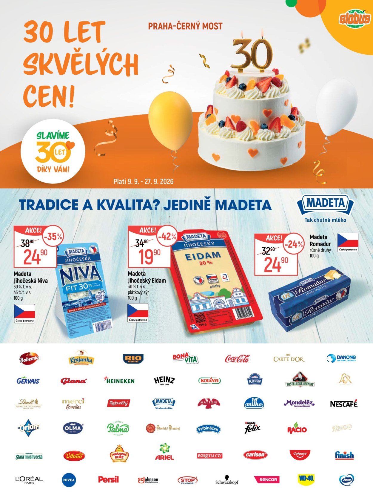 GLOBUS leták - Od středy 9.9.2026