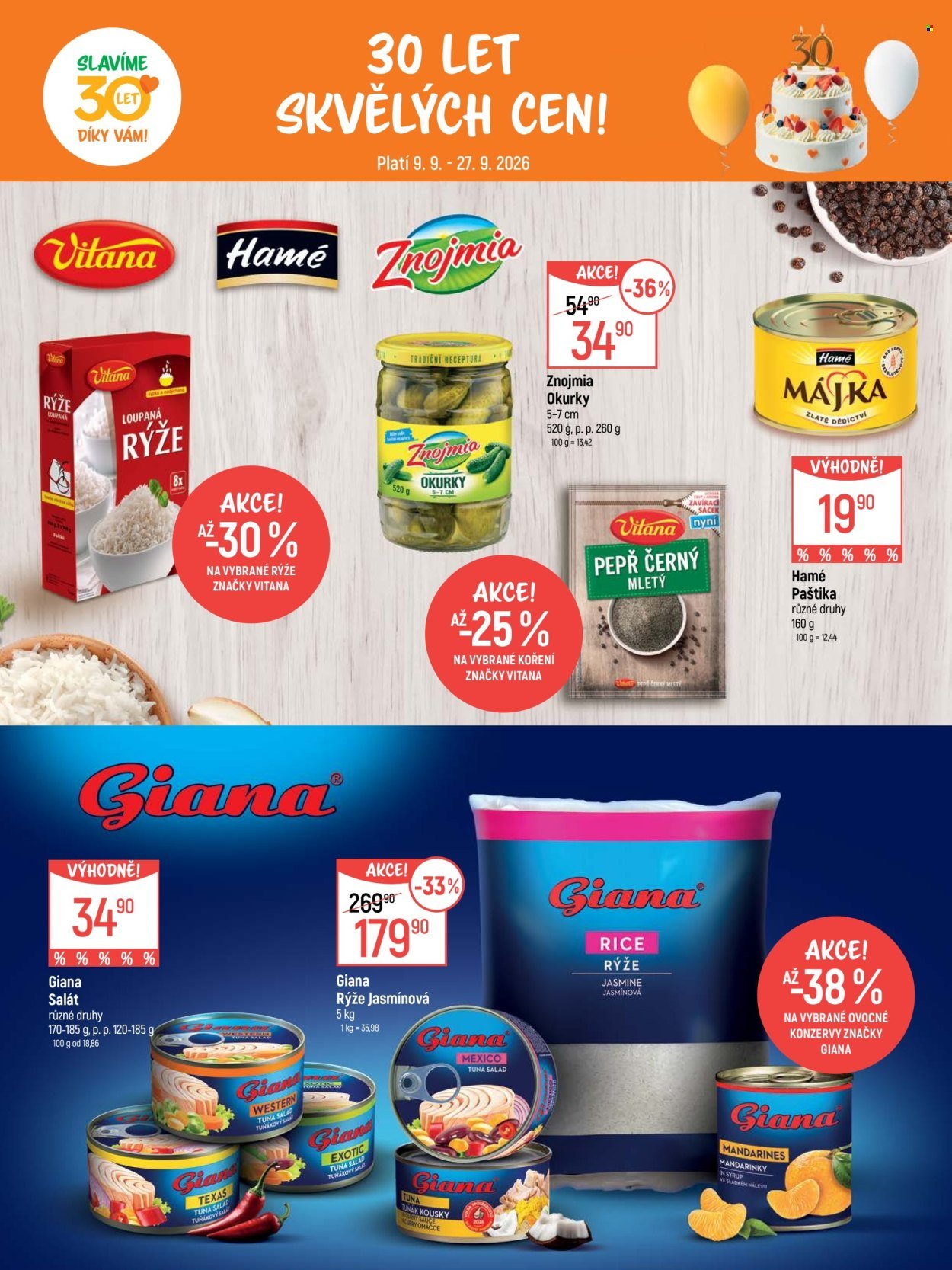 GLOBUS leták - Od středy 9.9.2026
