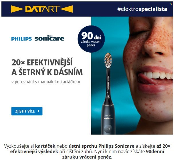 DATART leták - 20x efektivnější a šetrný k dásním (2025-11-22 - 2025-11-25)