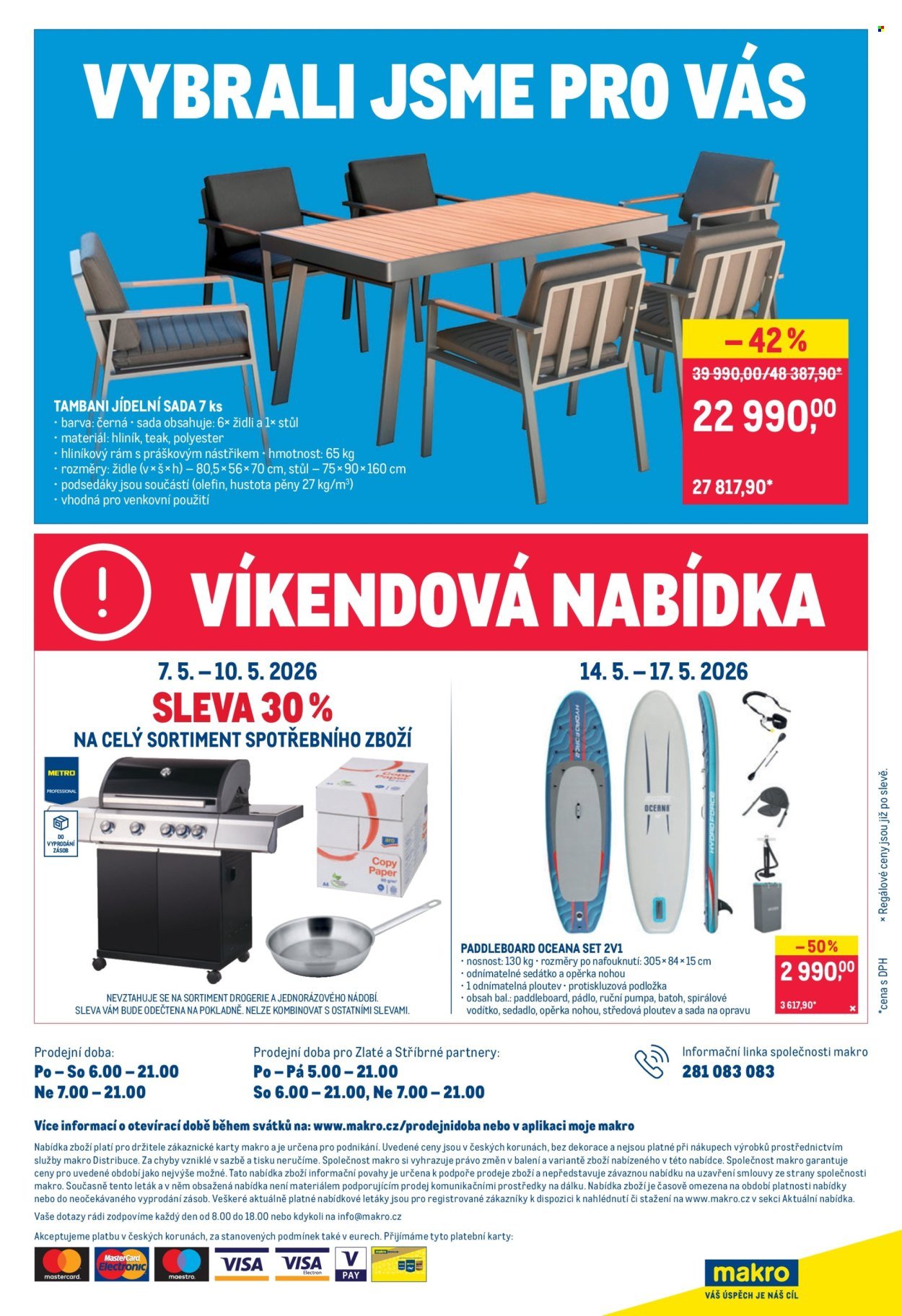 MAKRO leták - Nepotravinové zboží (2026-05-06 - 2026-05-19)