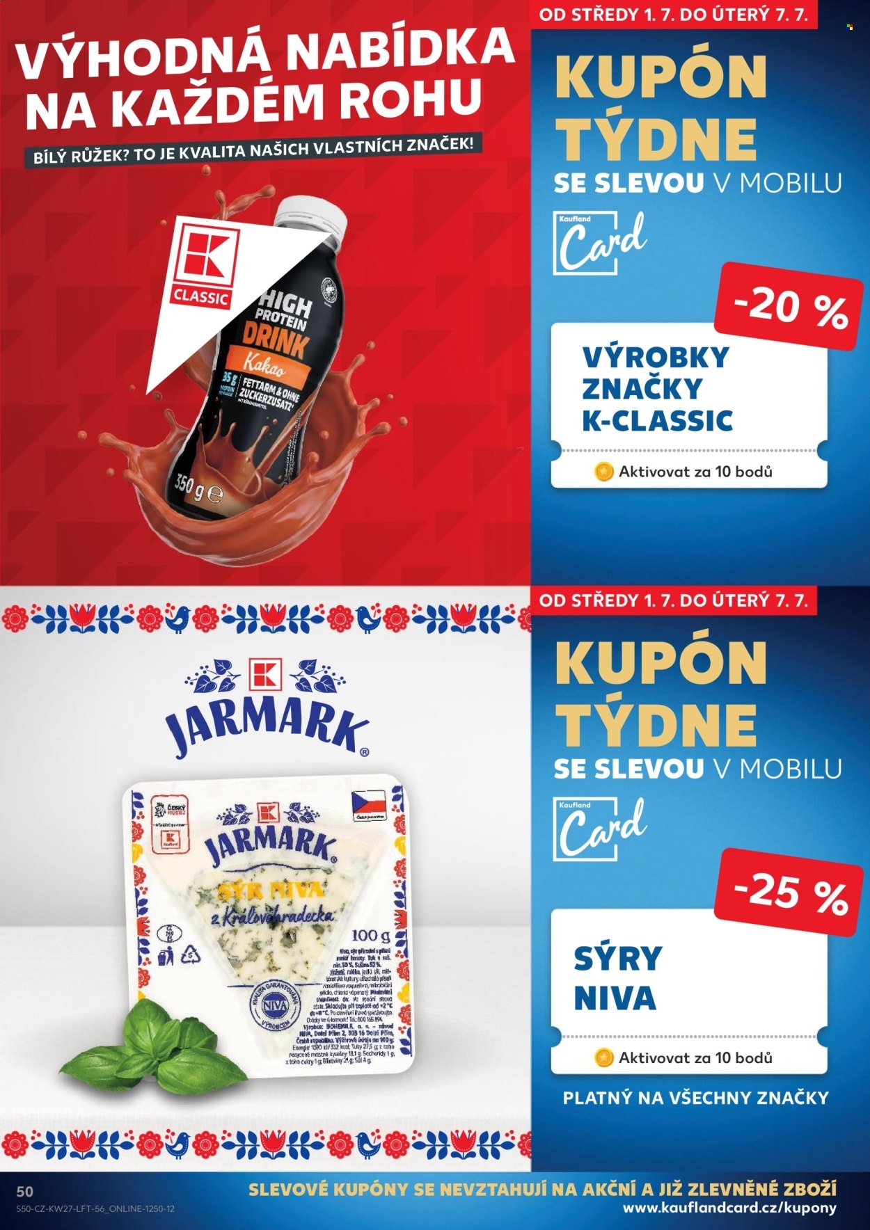 KAUFLAND leták - Od středy 1.7.2026