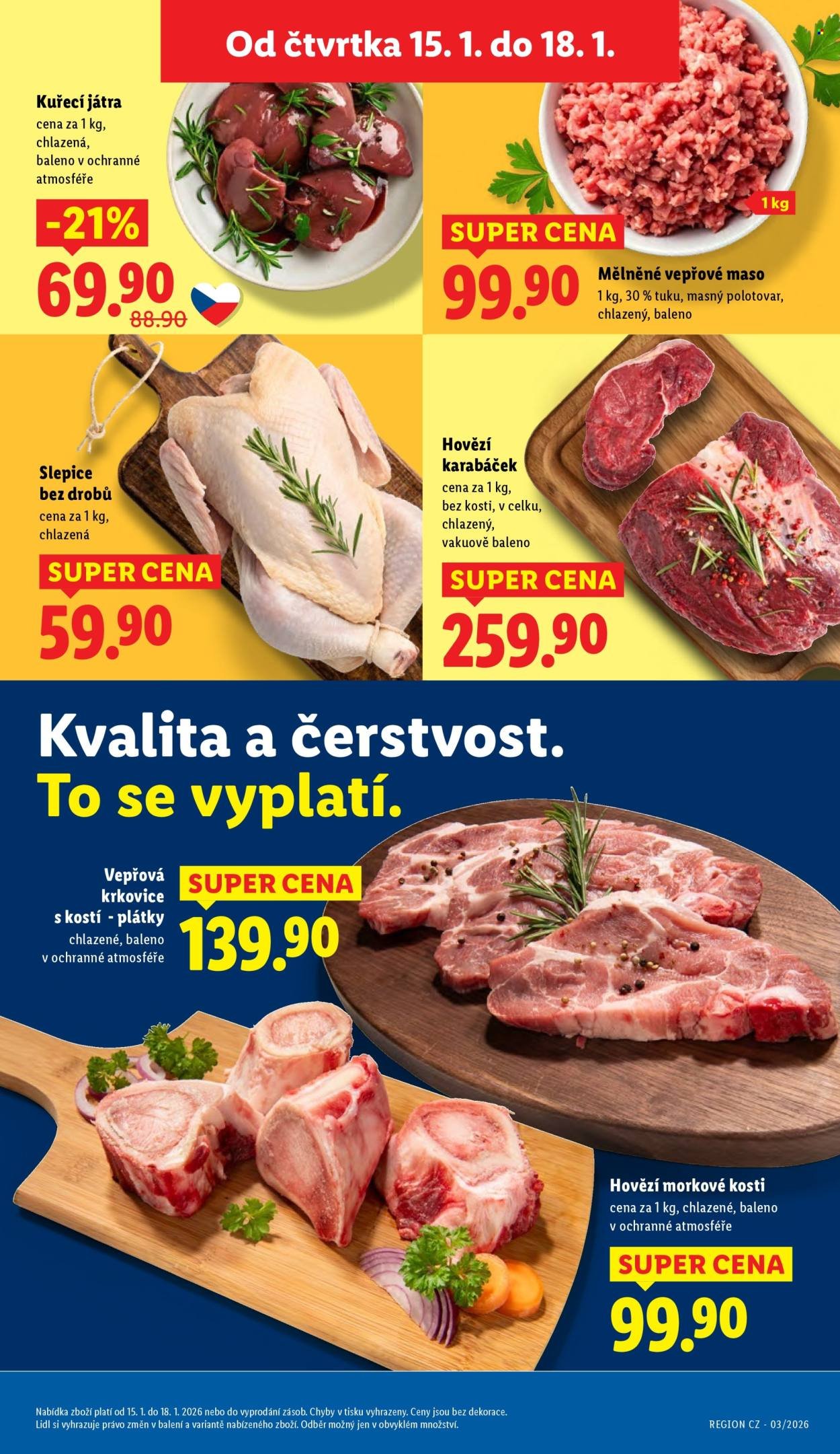 LIDL leták - Od čtvrtka 15.1.2026 (2026-01-15 - 2026-01-18)