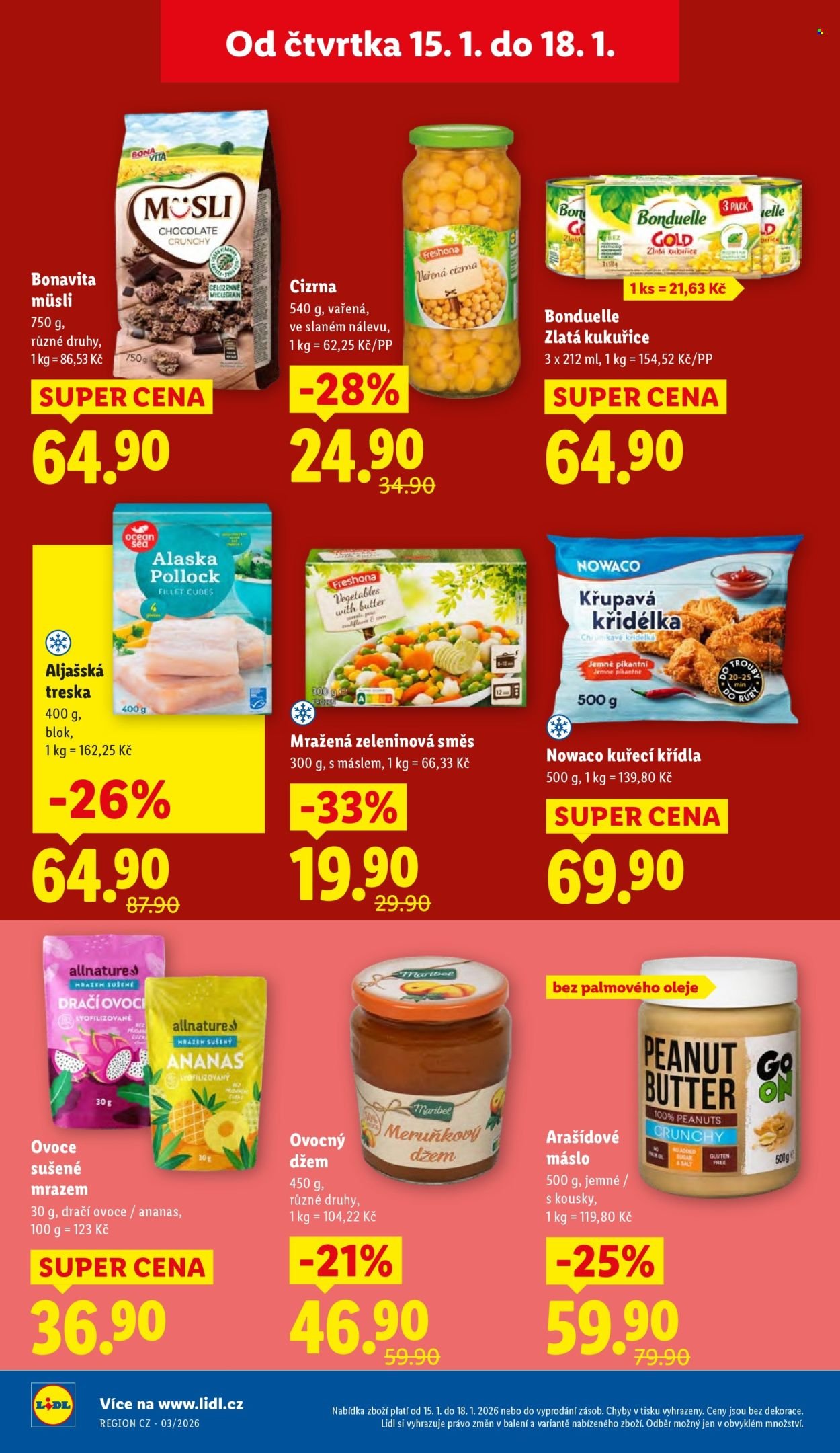 LIDL leták - Od čtvrtka 15.1.2026 (2026-01-15 - 2026-01-18)