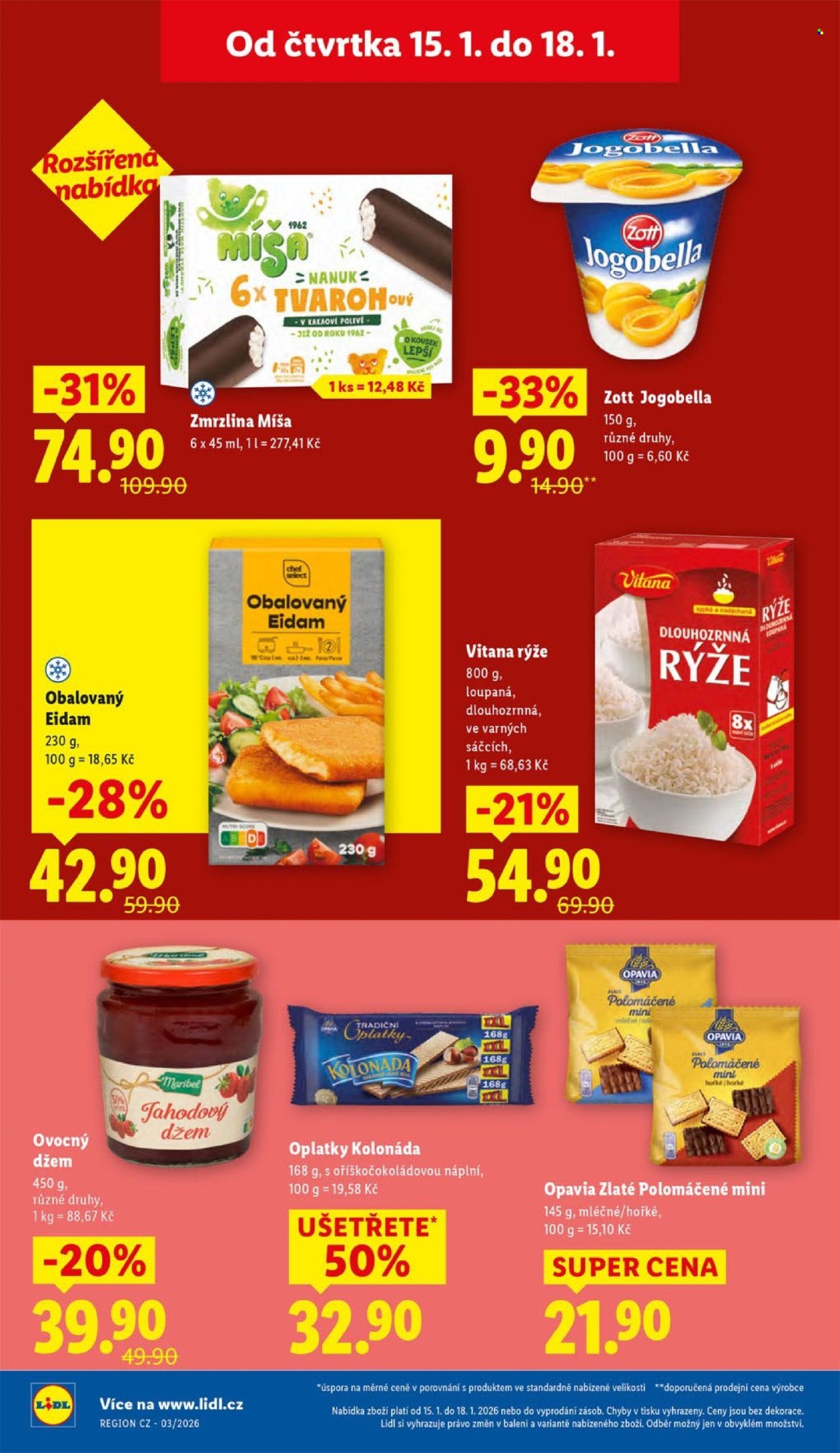 LIDL leták - Od čtvrtka 15.1.2026 (2026-01-15 - 2026-01-18)