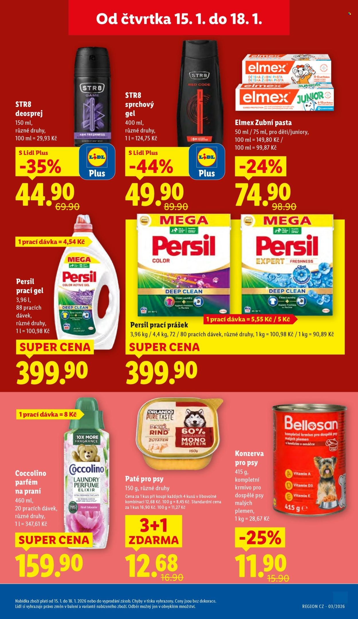 LIDL leták - Od čtvrtka 15.1.2026 (2026-01-15 - 2026-01-18)