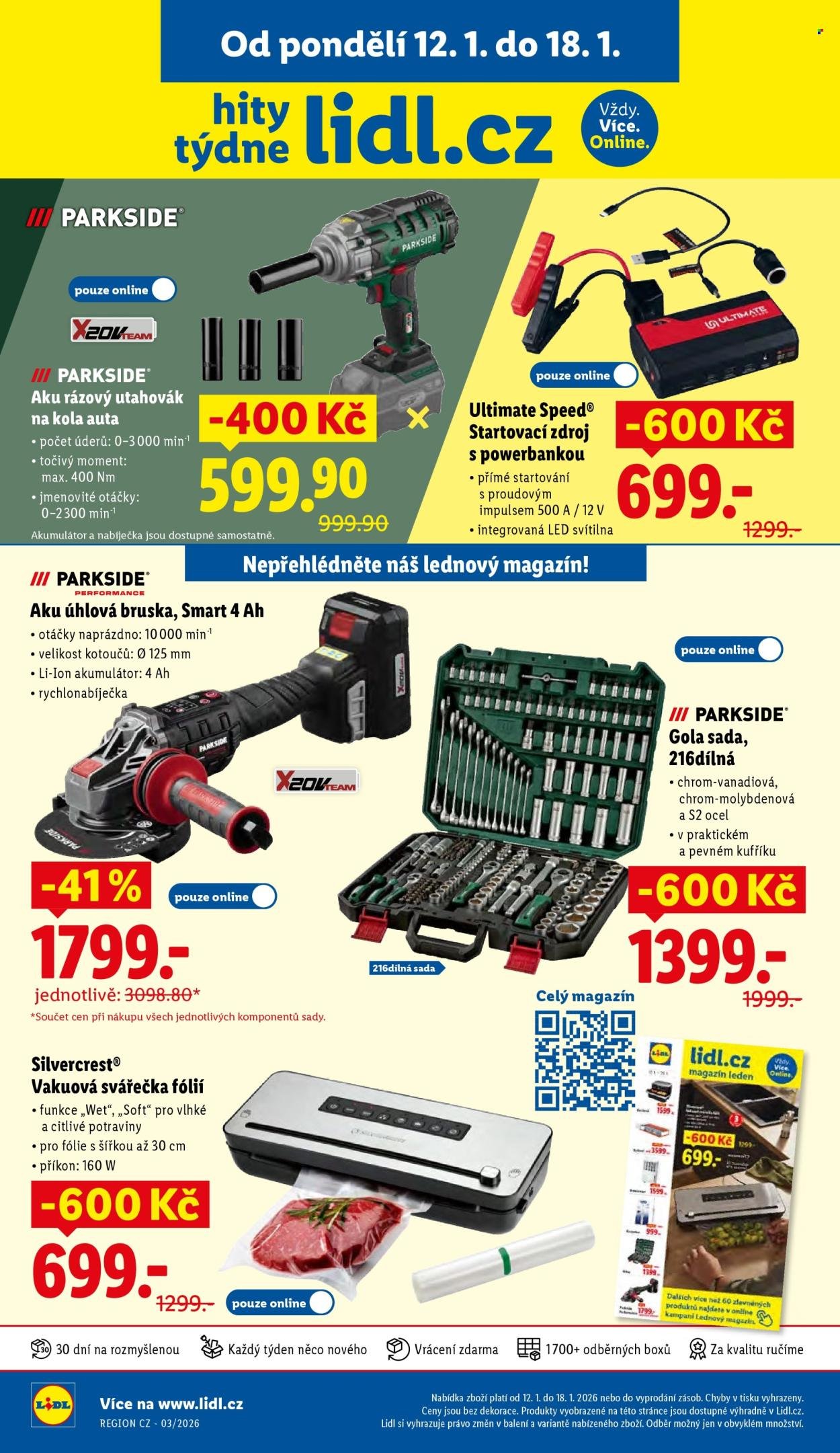 LIDL leták - Od čtvrtka 15.1.2026 (2026-01-15 - 2026-01-18)