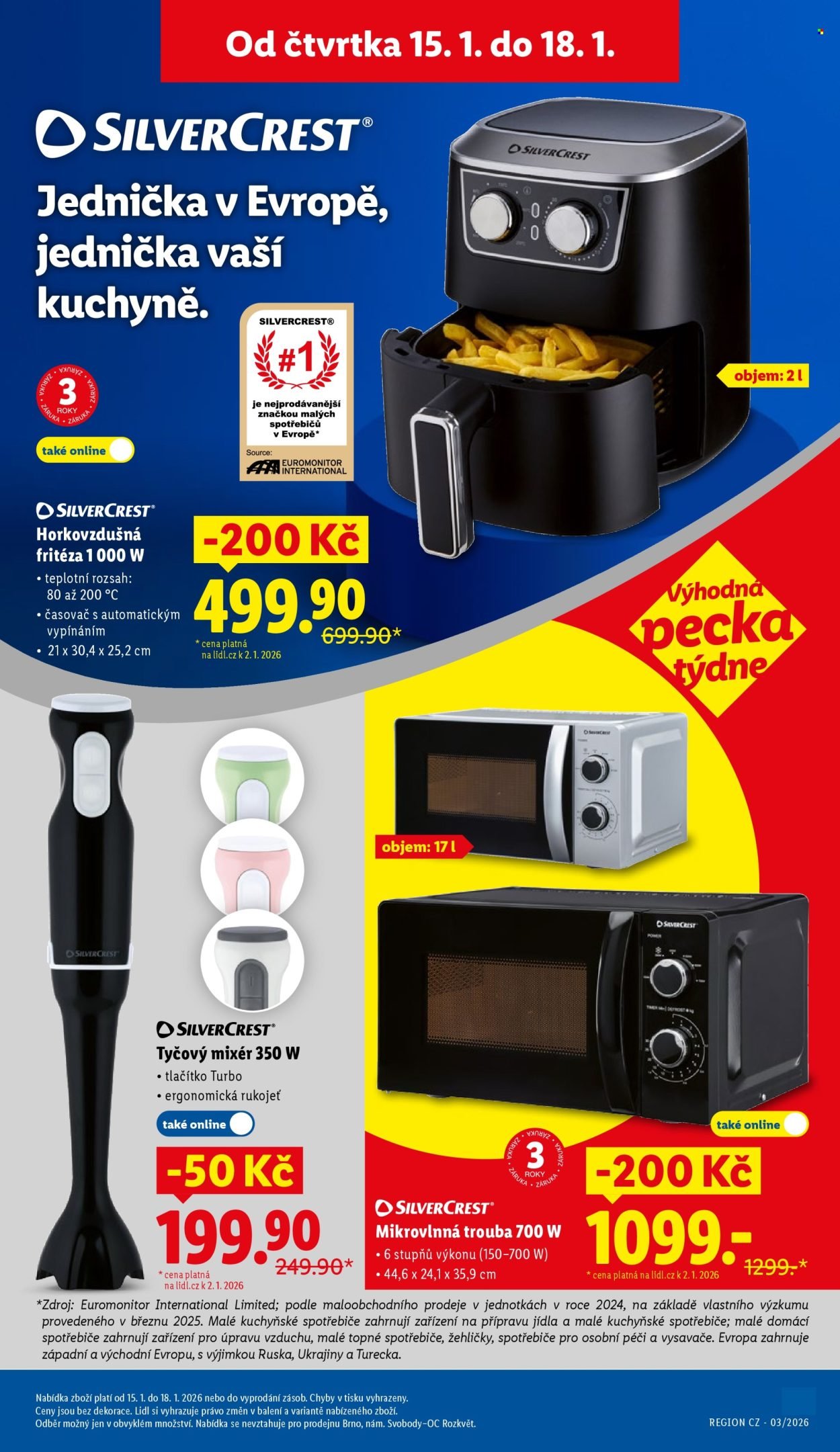 LIDL leták - Od čtvrtka 15.1.2026 (2026-01-15 - 2026-01-18)