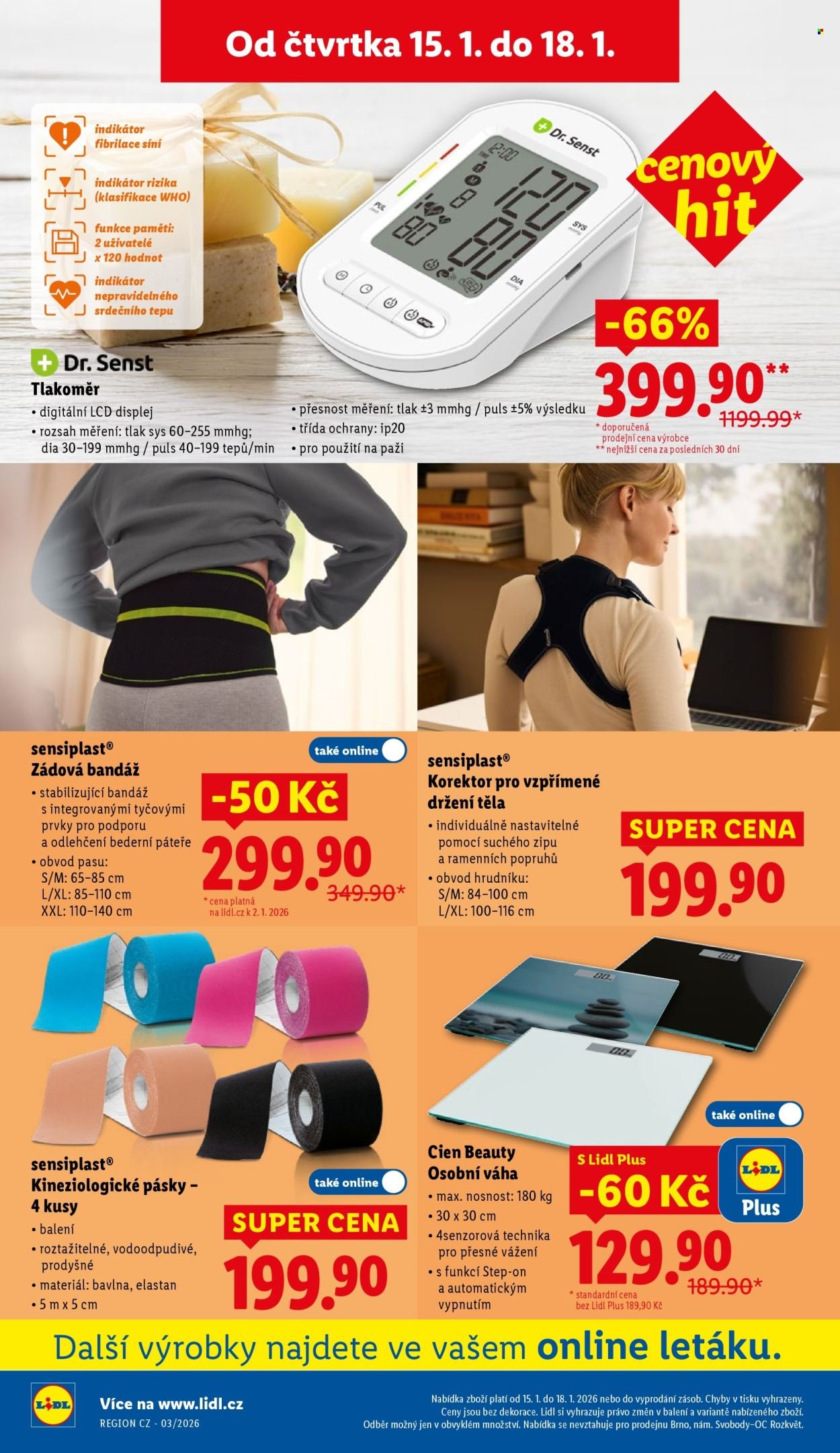 LIDL leták - Od čtvrtka 15.1.2026 (2026-01-15 - 2026-01-18)