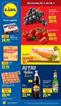 LIDL leták - Od čtvrtka 15.1.2026 (2026-01-15 - 2026-01-18)