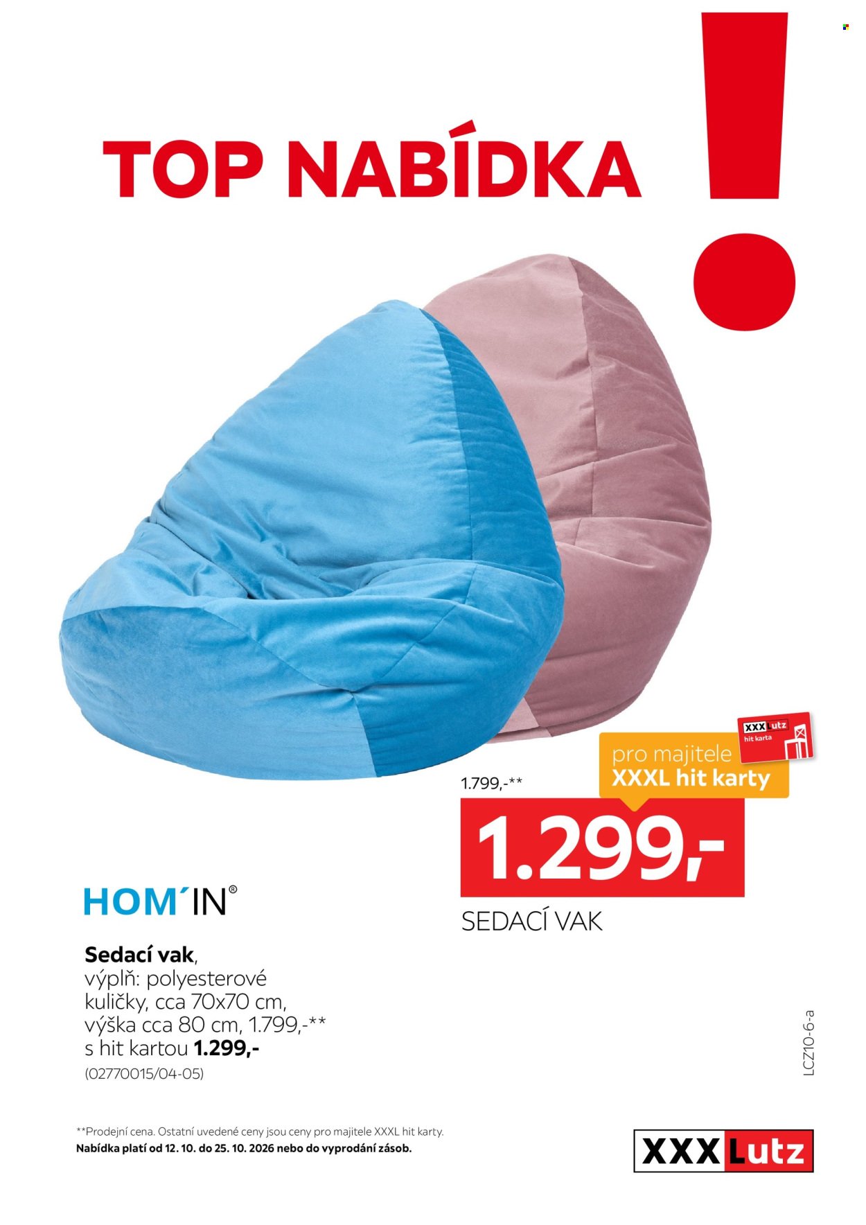 XXXLUTZ leták - Sleva 27 % téměř na všechno!