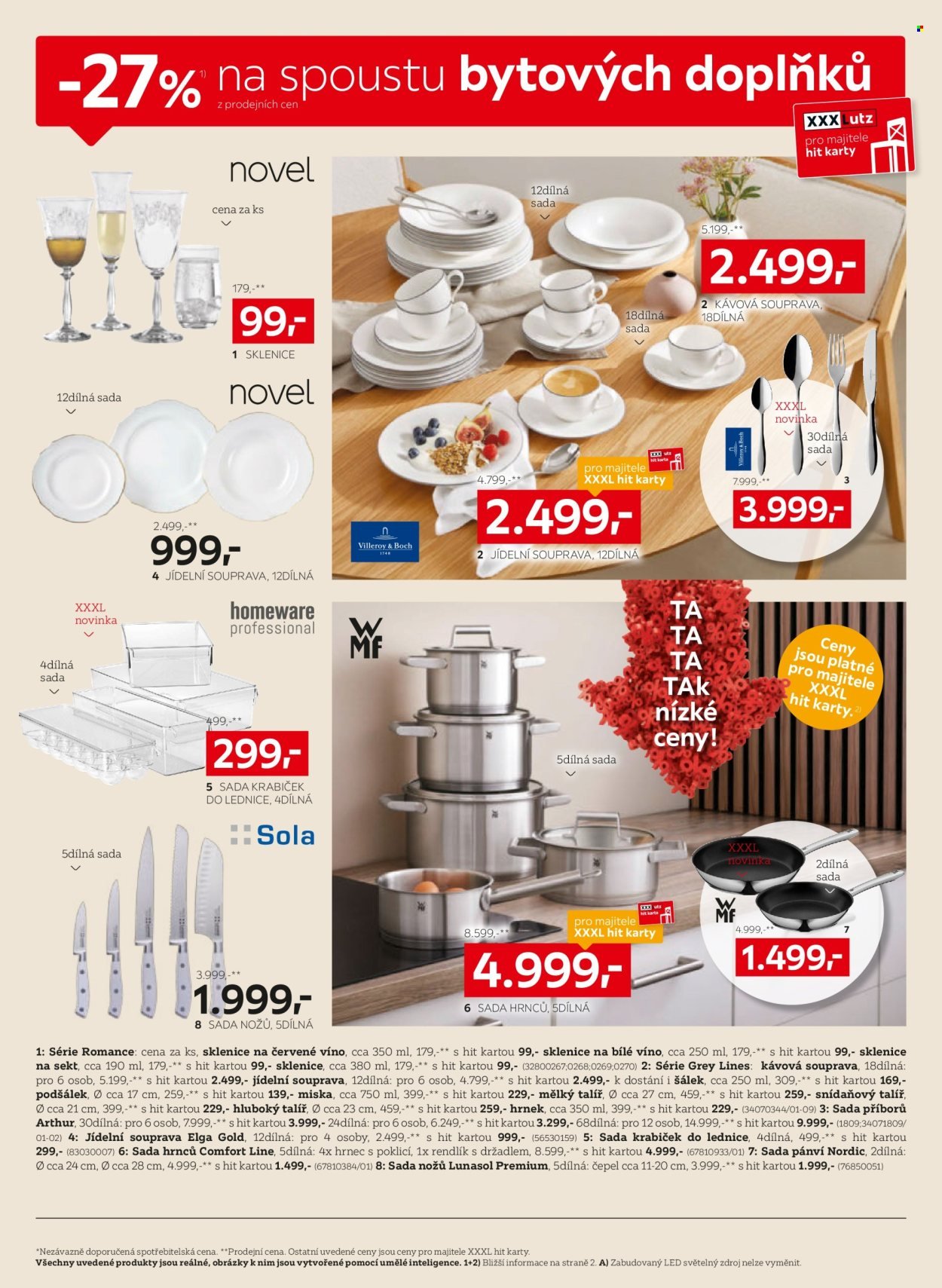 XXXLUTZ leták - Sleva 27 % téměř na všechno!