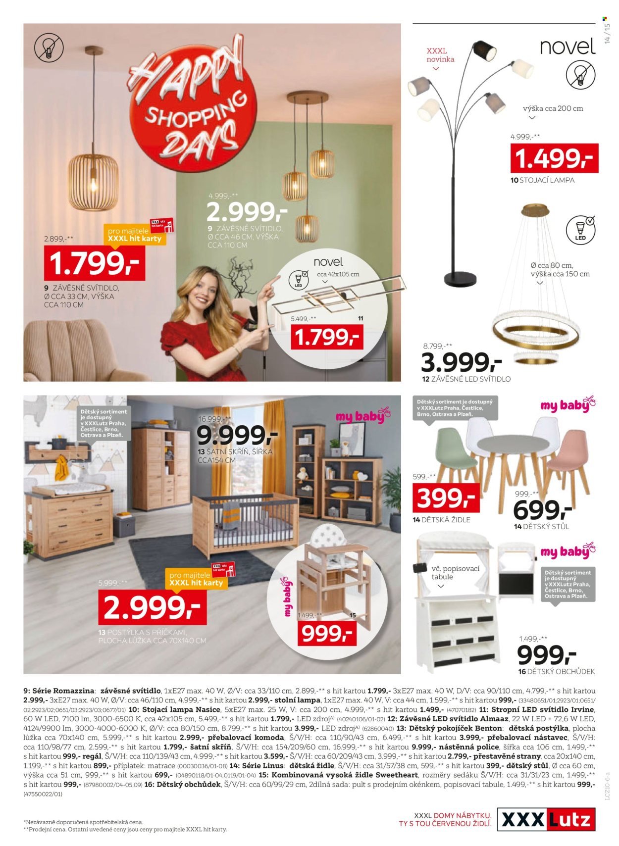 XXXLUTZ leták - Sleva 27 % téměř na všechno!