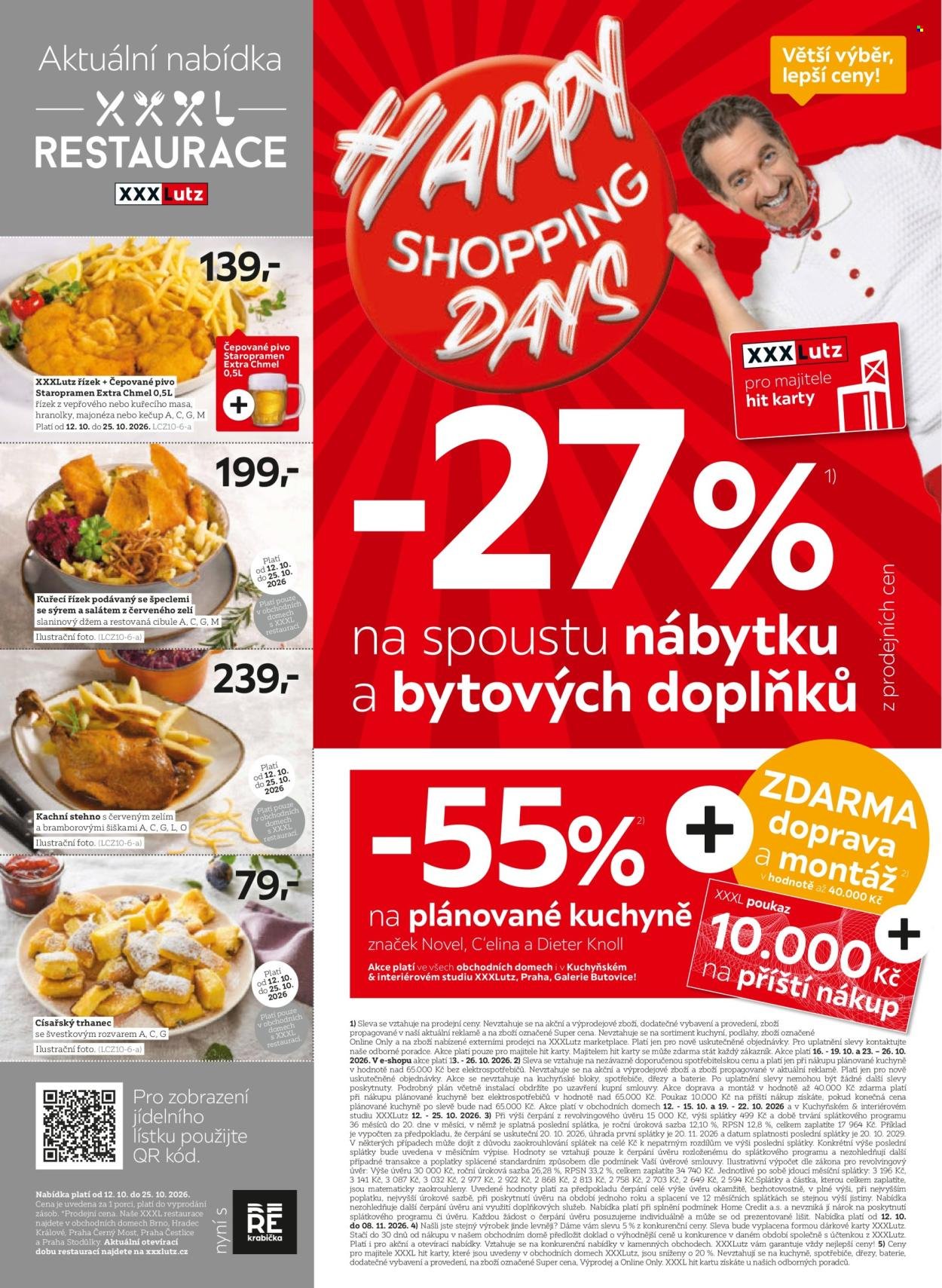 XXXLUTZ leták - Sleva 27 % téměř na všechno!
