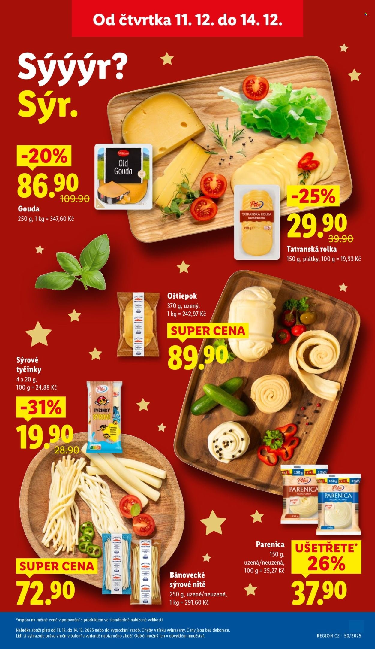 LIDL leták - Od čtvrtka 11.12.2025 (2025-12-11 - 2025-12-14)