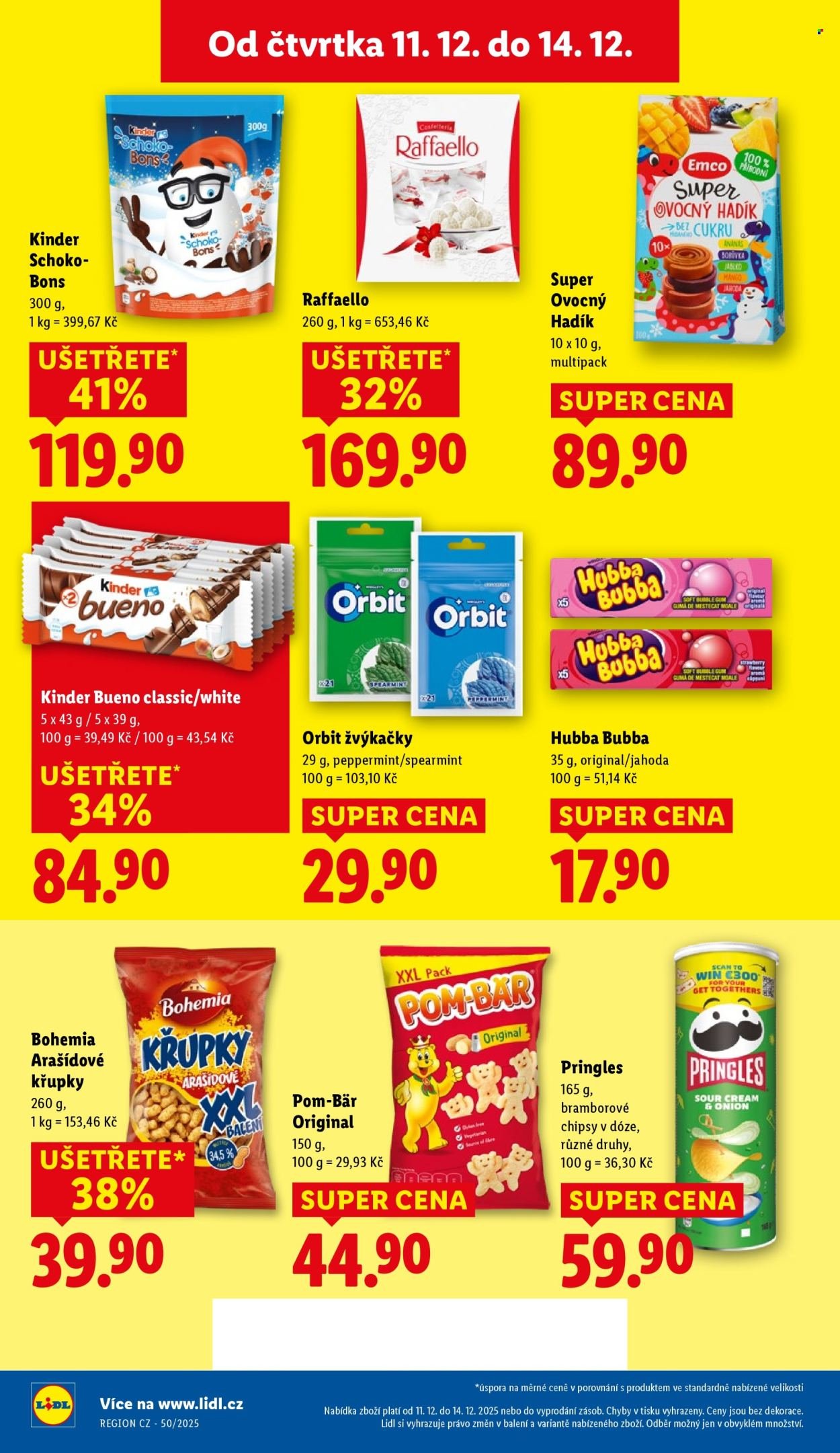 LIDL leták - Od čtvrtka 11.12.2025 (2025-12-11 - 2025-12-14)