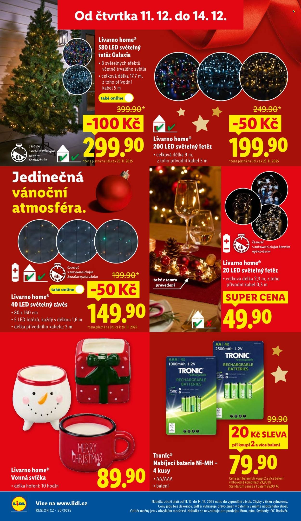 LIDL leták - Od čtvrtka 11.12.2025 (2025-12-11 - 2025-12-14)