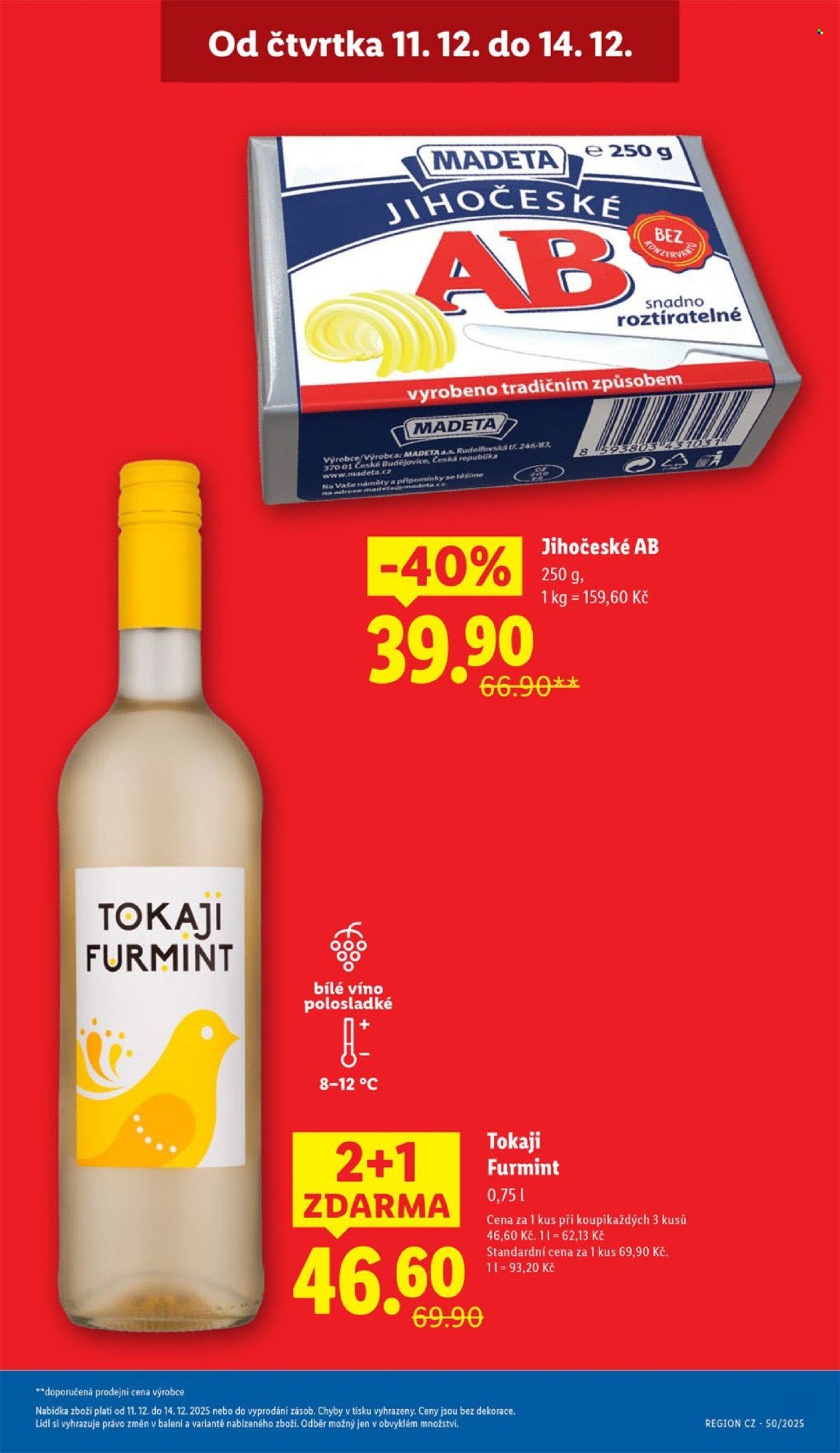 LIDL leták - Od čtvrtka 11.12.2025 (2025-12-11 - 2025-12-14)