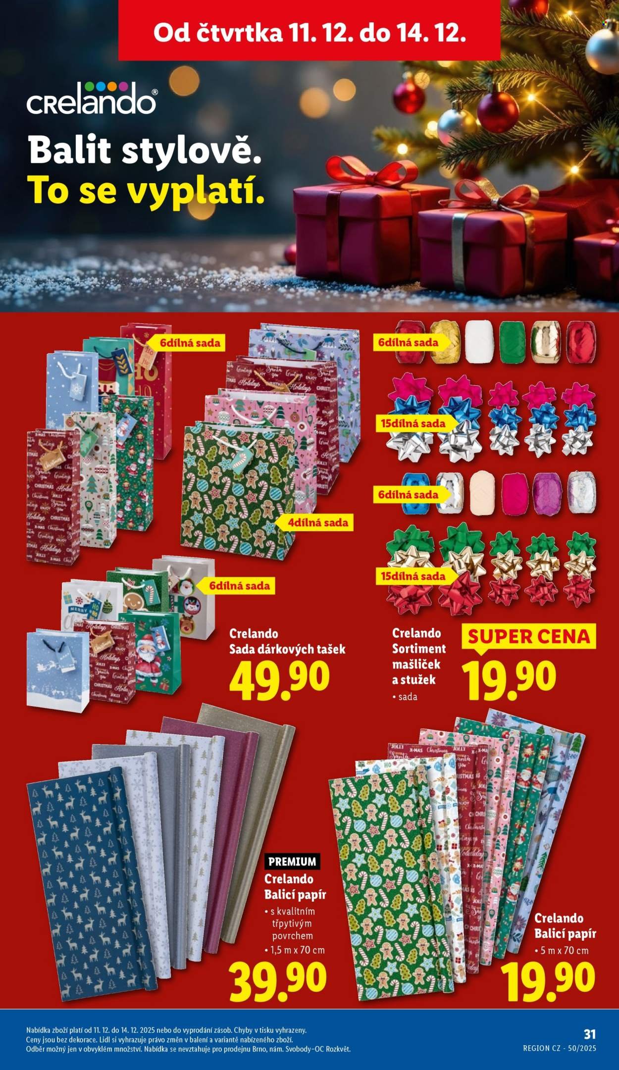 LIDL leták - Od čtvrtka 11.12.2025 (2025-12-11 - 2025-12-14)