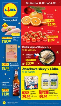 LIDL leták - Od čtvrtka 11.12.2025 (2025-12-11 - 2025-12-14)