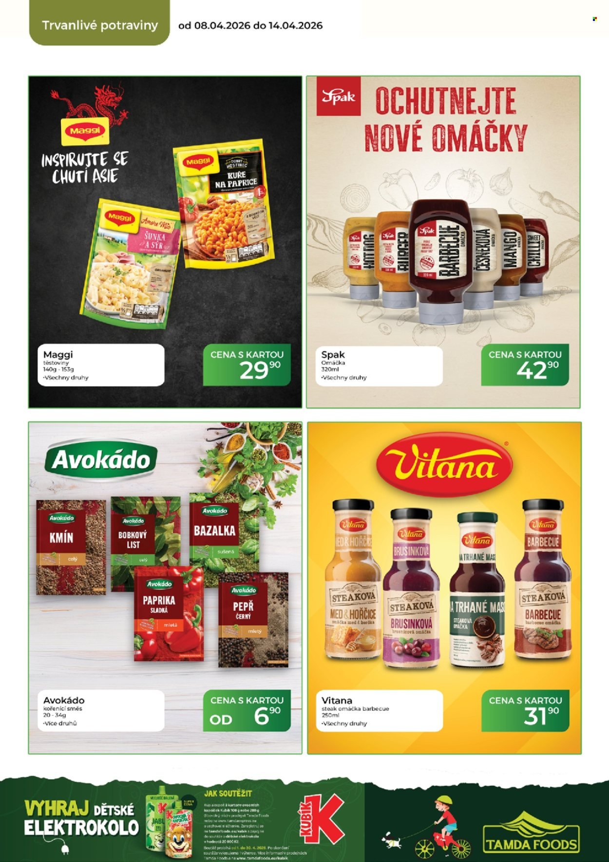 TAMDA FOODS leták - Od středy 8.4.2026 (2026-04-08 - 2026-04-14)