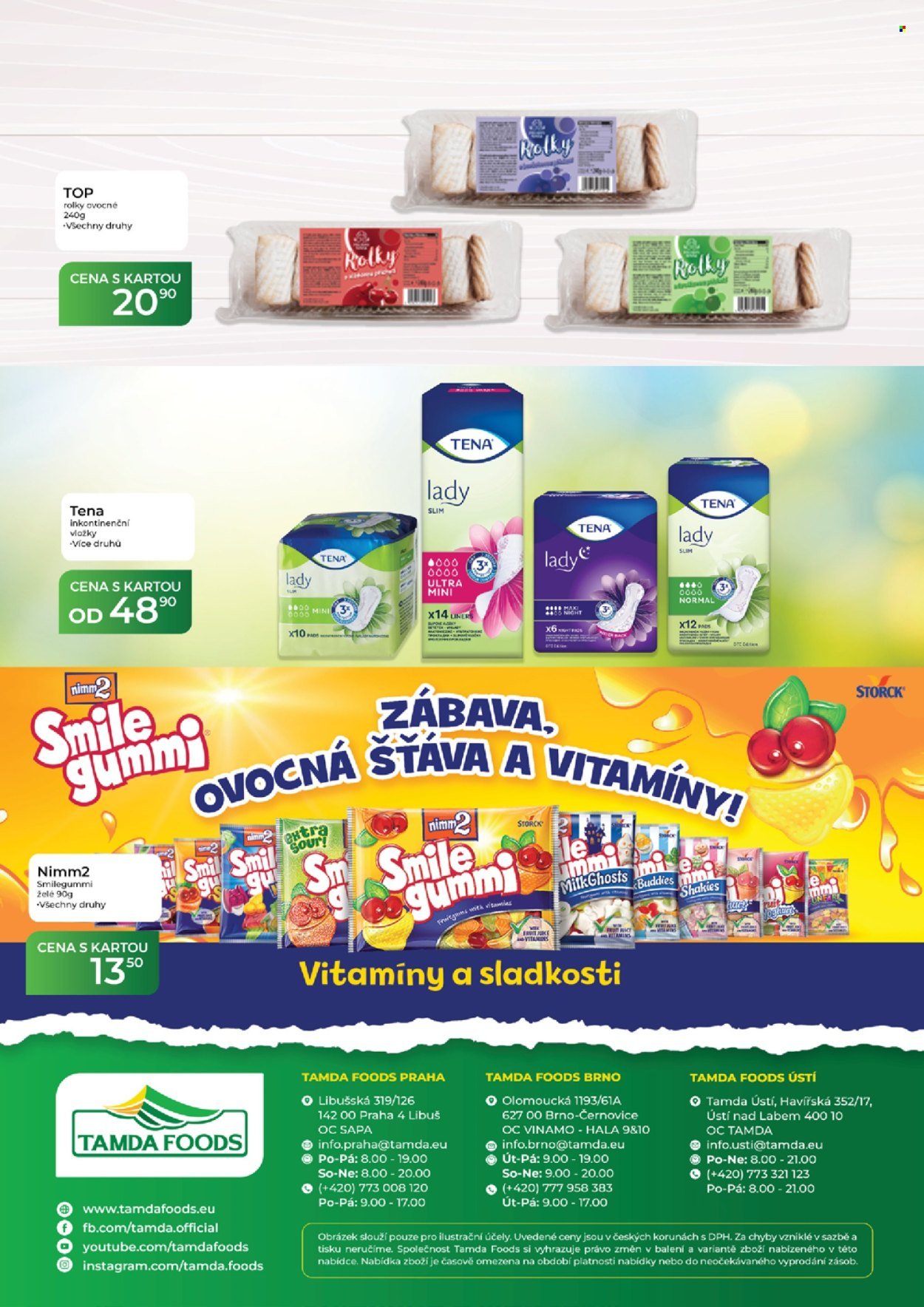 TAMDA FOODS leták - Od středy 8.4.2026 (2026-04-08 - 2026-04-14)