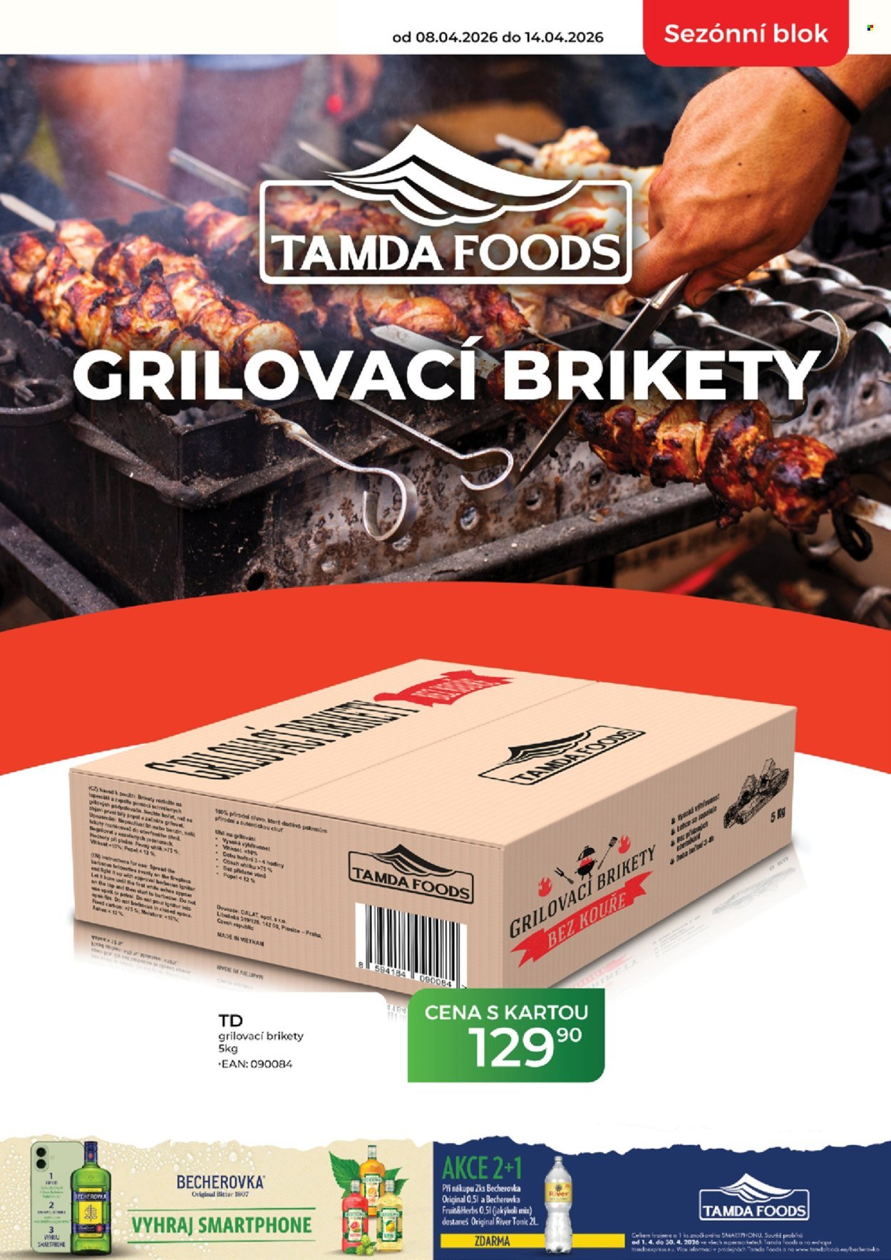 TAMDA FOODS leták - Od středy 8.4.2026 (2026-04-08 - 2026-04-14)
