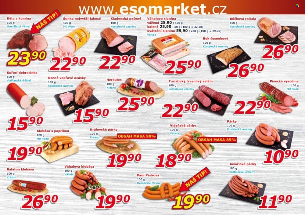 ESO MARKET leták - Od středy 14.10.2026