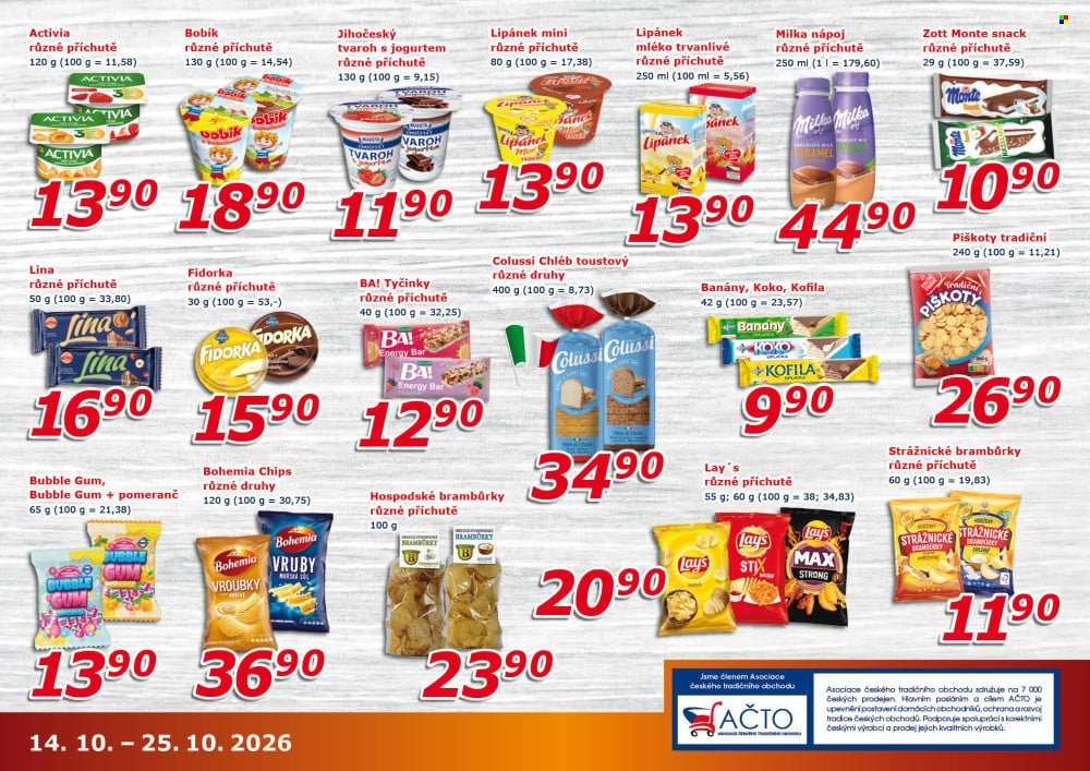 ESO MARKET leták - Od středy 14.10.2026