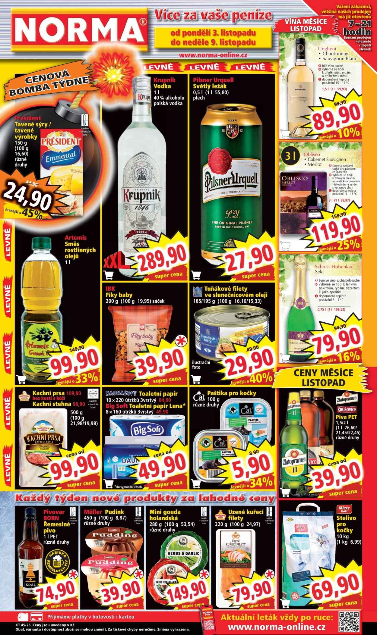 NORMA leták - Od pondělí 3.11.2025 (2025-11-03 - 2025-11-09)