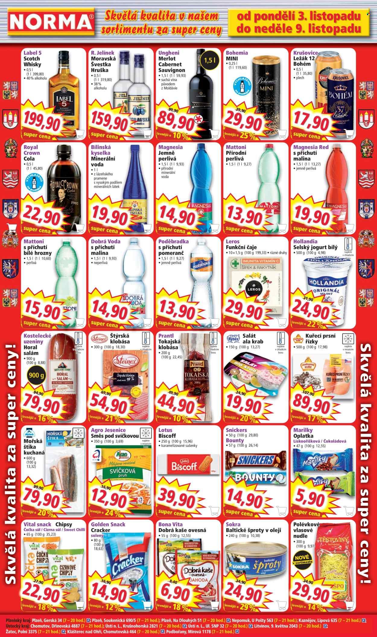NORMA leták - Od pondělí 3.11.2025 (2025-11-03 - 2025-11-09)