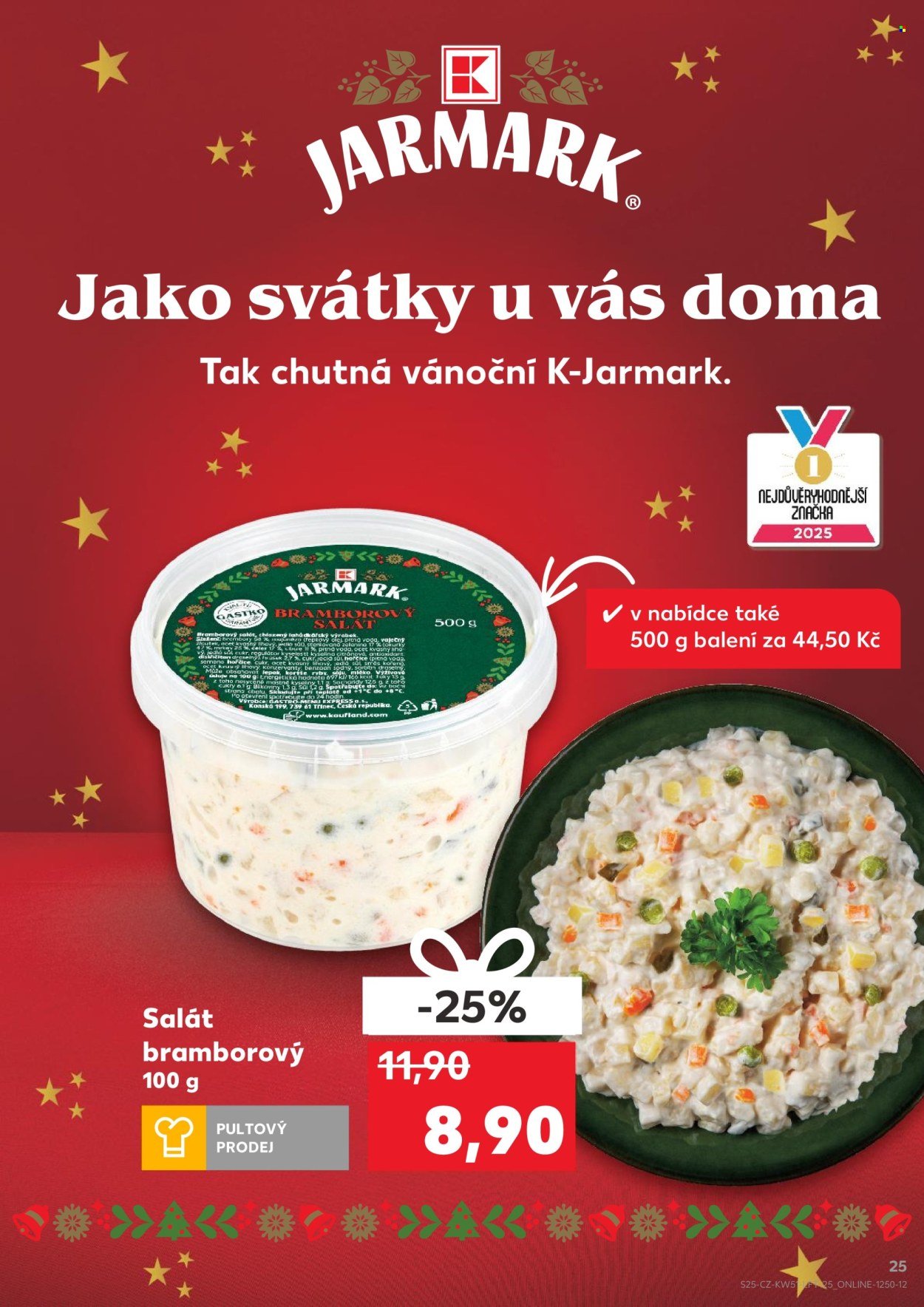 KAUFLAND leták - Od středy 17.12.2025 (2025-12-17 - 2025-12-24)
