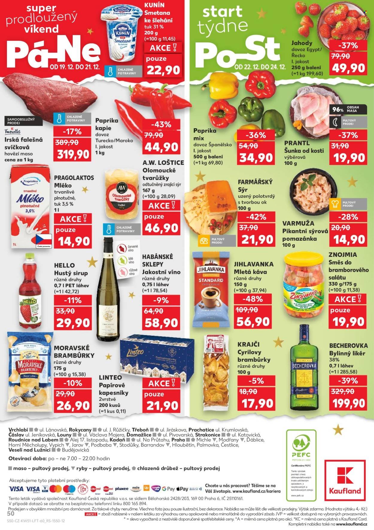 KAUFLAND leták - Od středy 17.12.2025 (2025-12-17 - 2025-12-24)