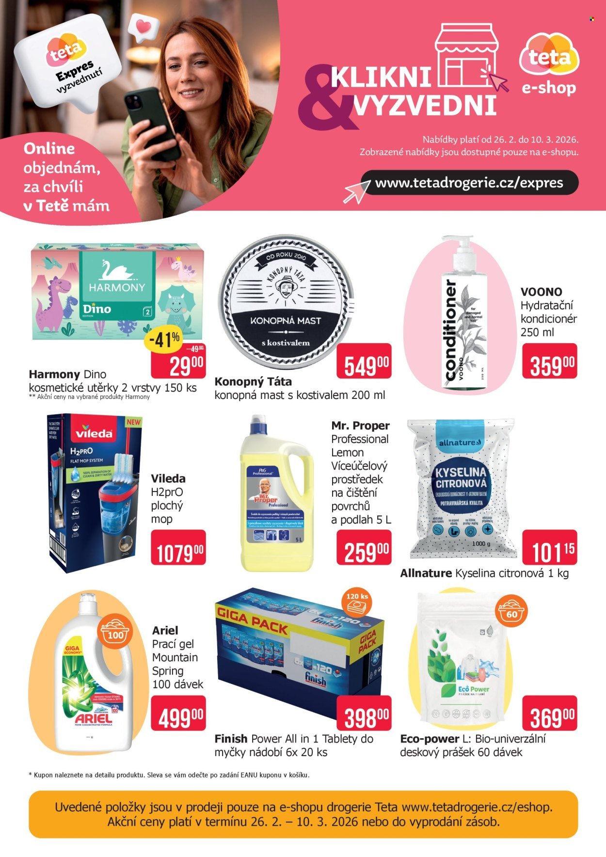 TETA DROGERIE leták - Od čtvrtka 26.2.2026 (2026-02-26 - 2026-03-10)