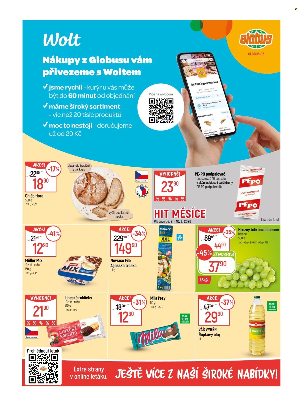 GLOBUS leták - Od středy 4.2.2026 (2026-02-04 - 2026-02-10)