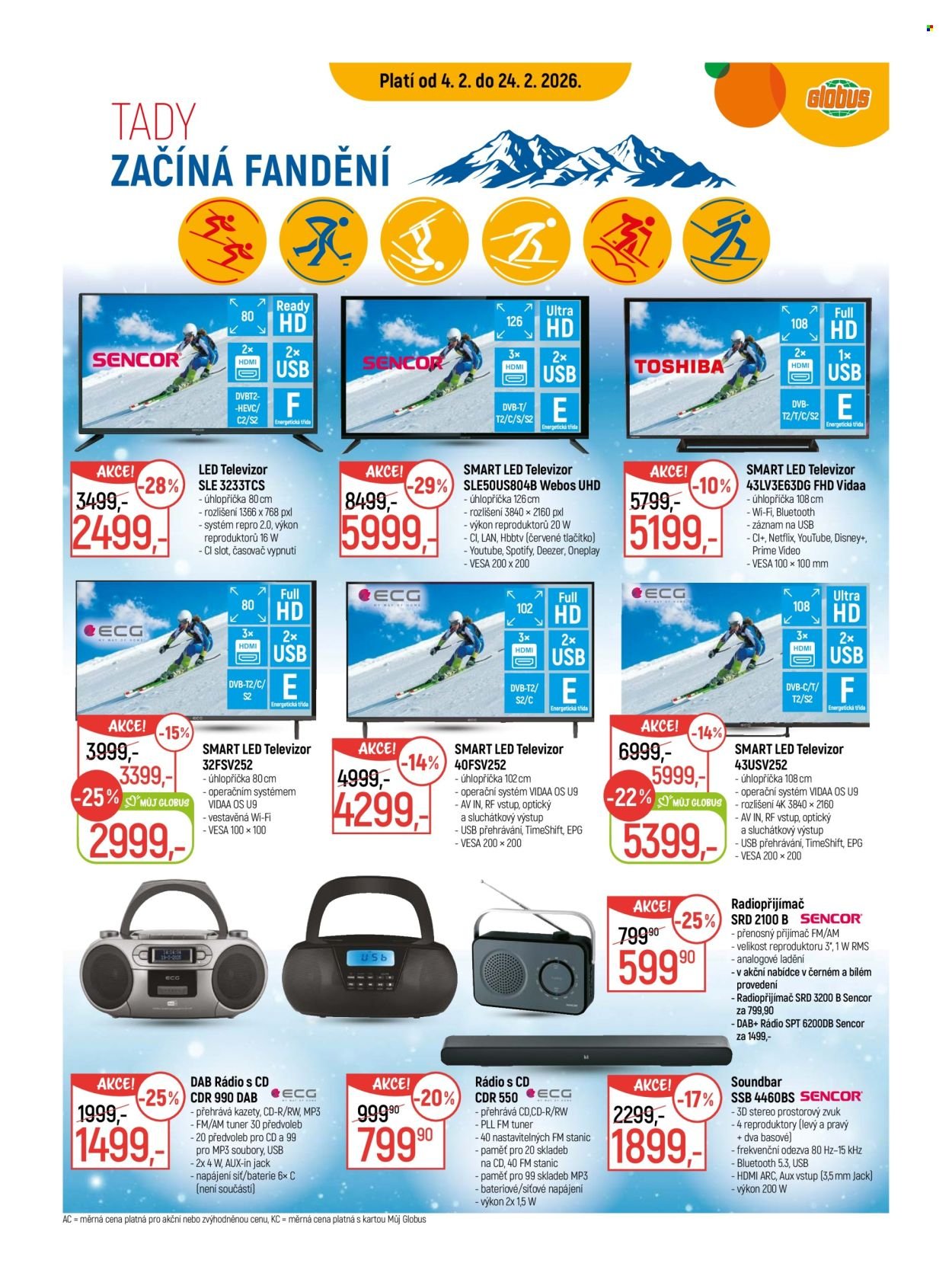 GLOBUS leták - Od středy 4.2.2026 (2026-02-04 - 2026-02-10)