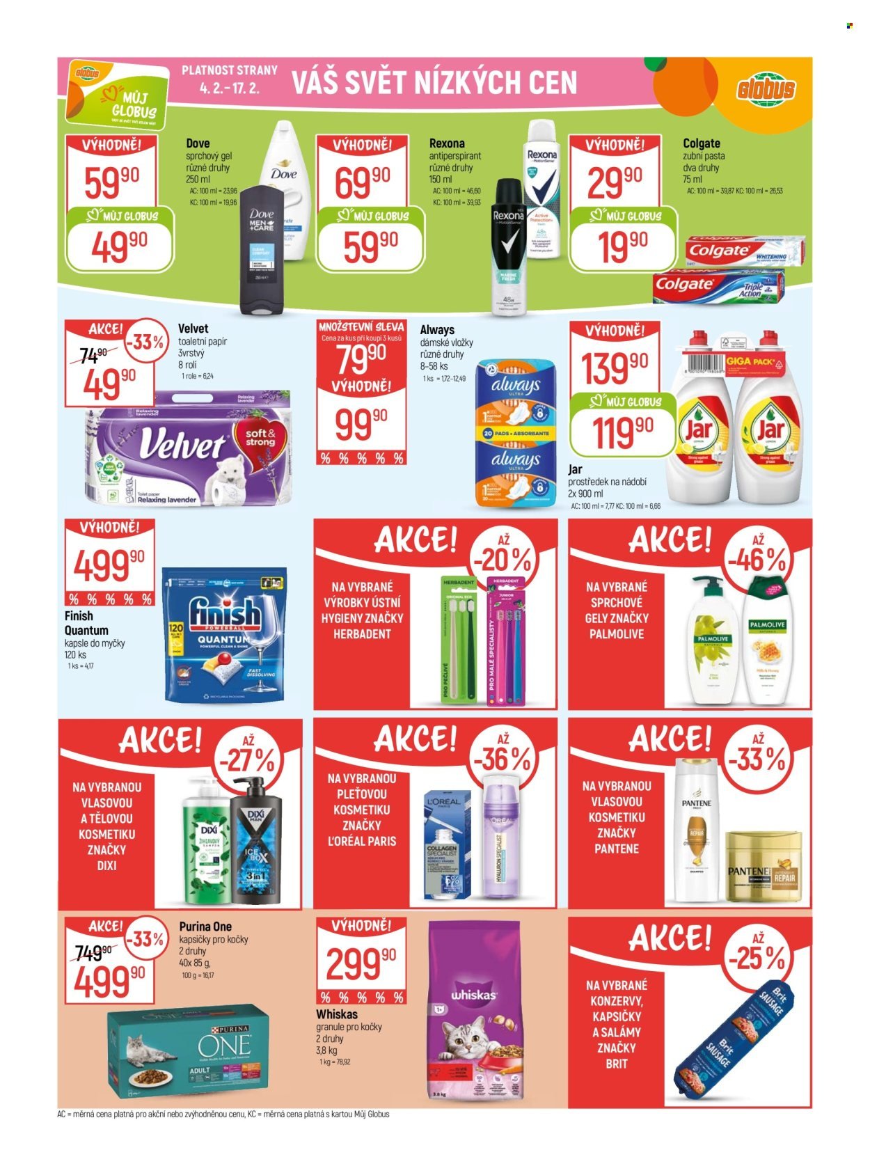 GLOBUS leták - Od středy 4.2.2026 (2026-02-04 - 2026-02-10)