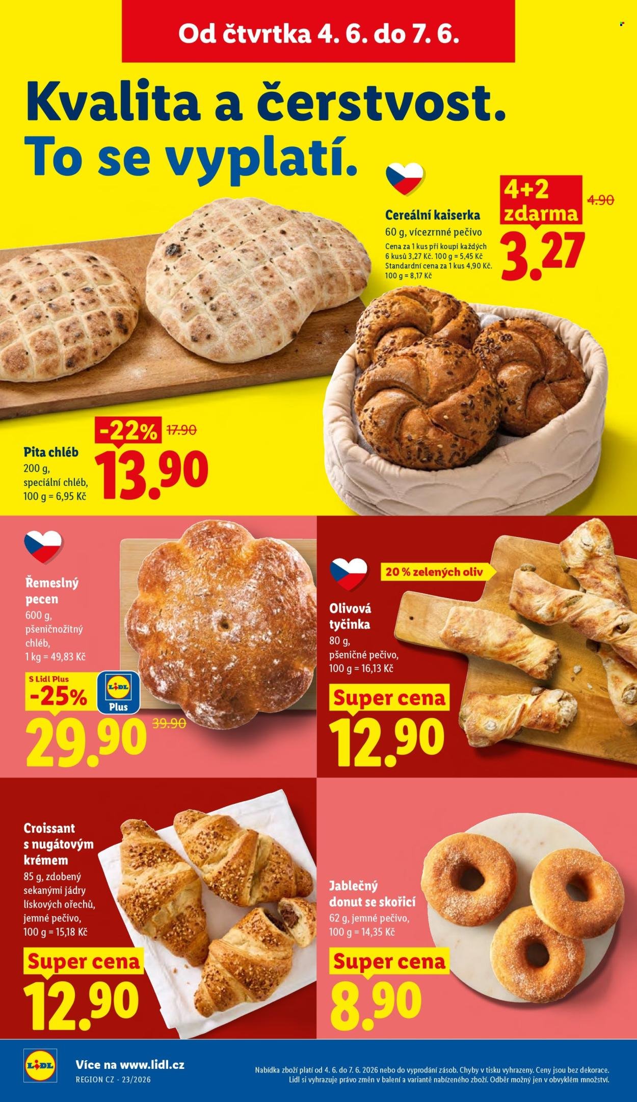 LIDL leták - Od čtvrtka 4.6.2026 (2026-06-04 - 2026-06-07)
