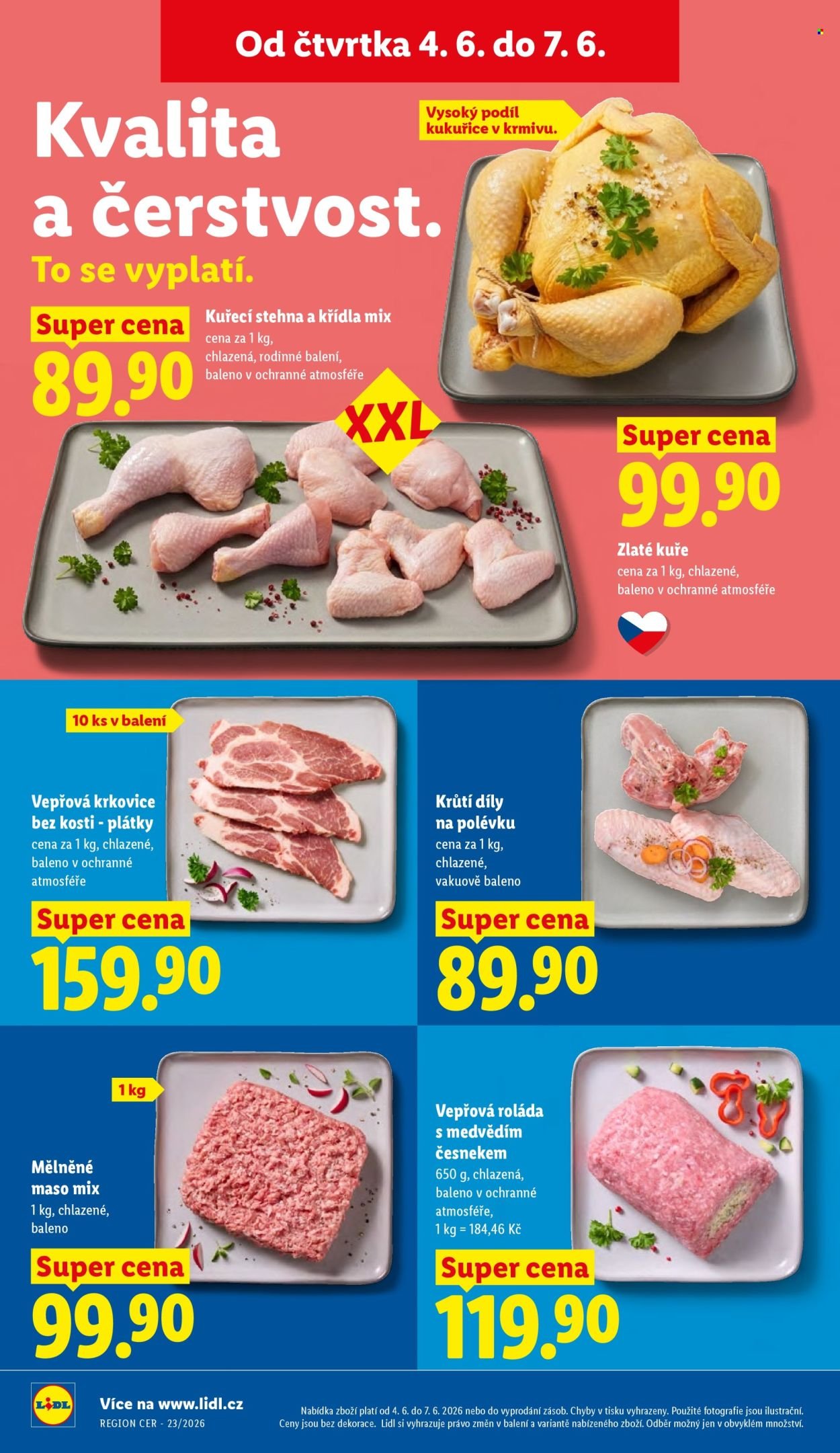 LIDL leták - Od čtvrtka 4.6.2026 (2026-06-04 - 2026-06-07)