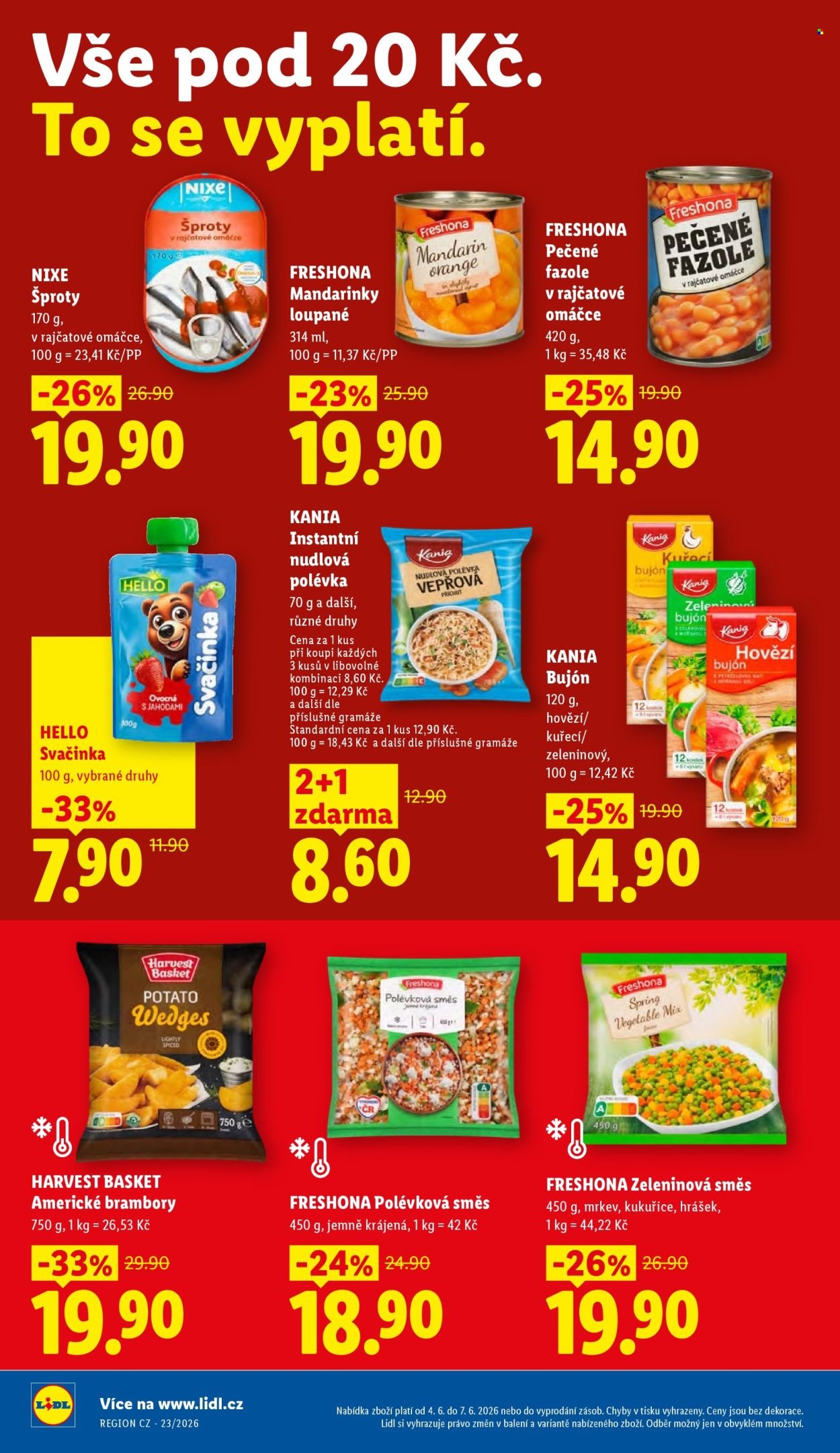 LIDL leták - Od čtvrtka 4.6.2026 (2026-06-04 - 2026-06-07)