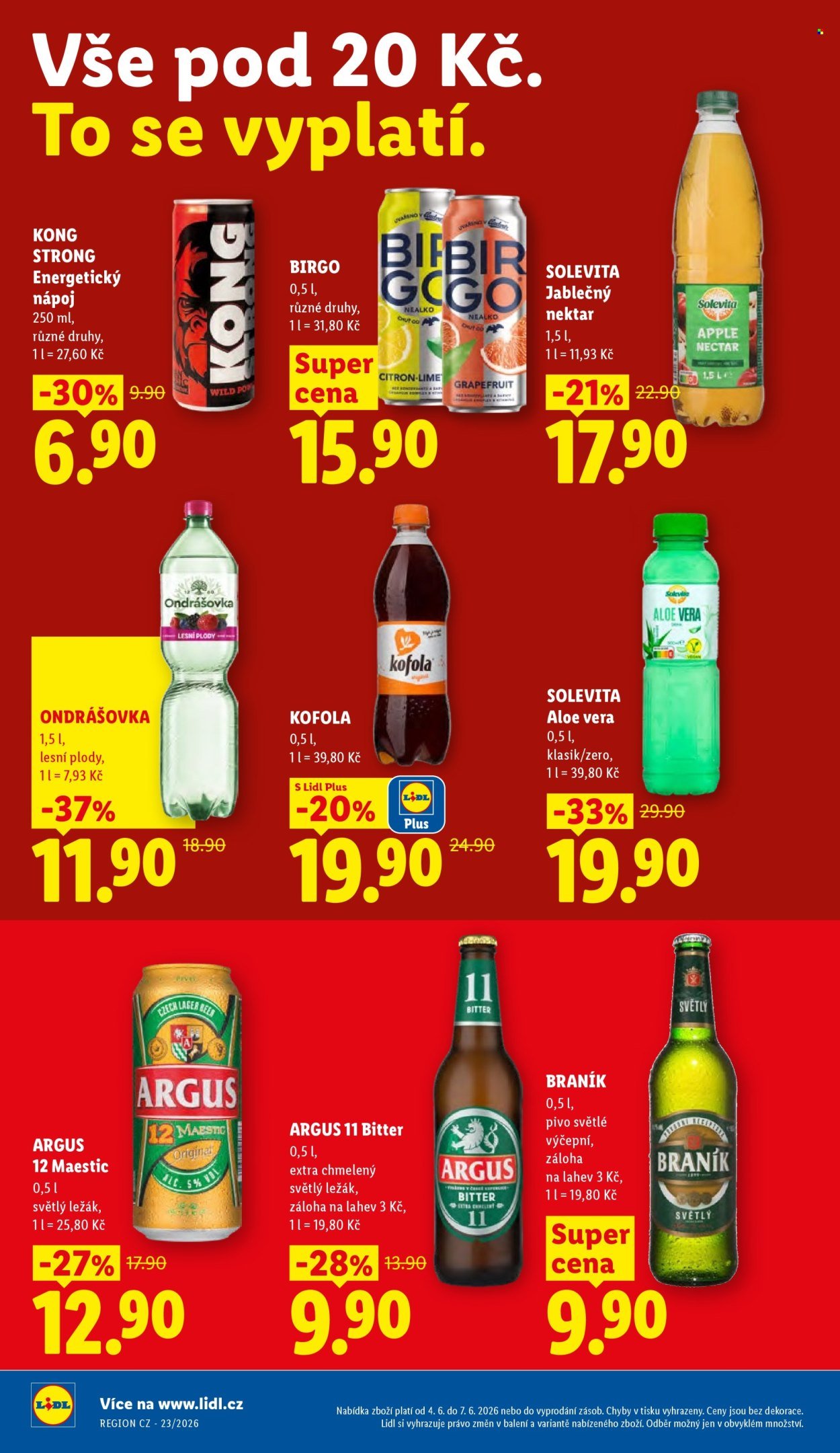 LIDL leták - Od čtvrtka 4.6.2026 (2026-06-04 - 2026-06-07)