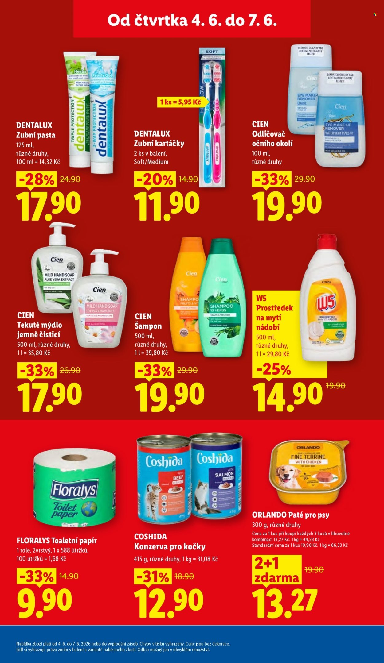 LIDL leták - Od čtvrtka 4.6.2026 (2026-06-04 - 2026-06-07)