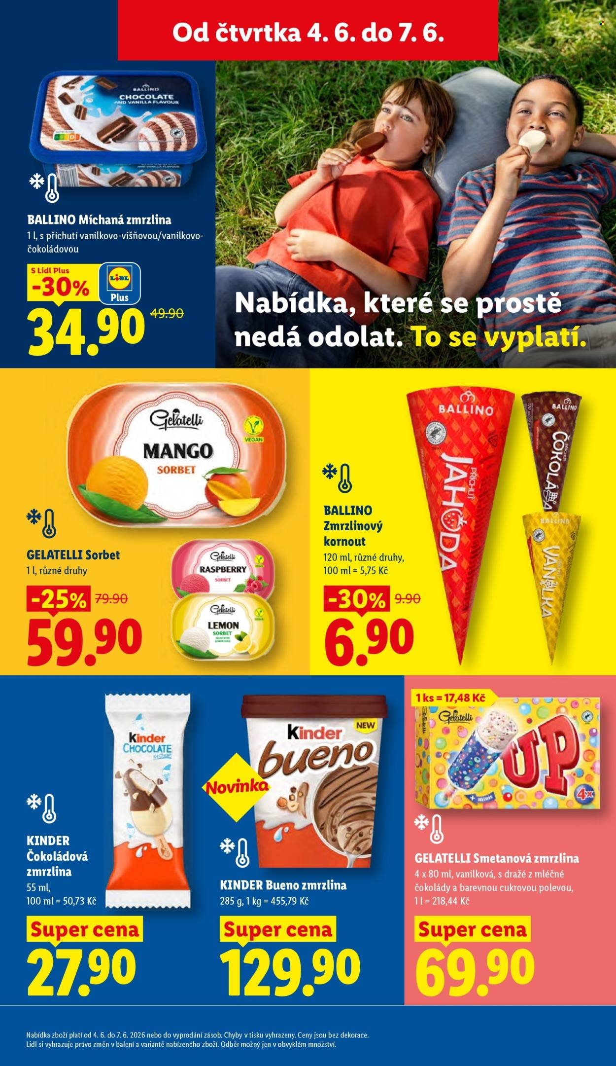 LIDL leták - Od čtvrtka 4.6.2026 (2026-06-04 - 2026-06-07)