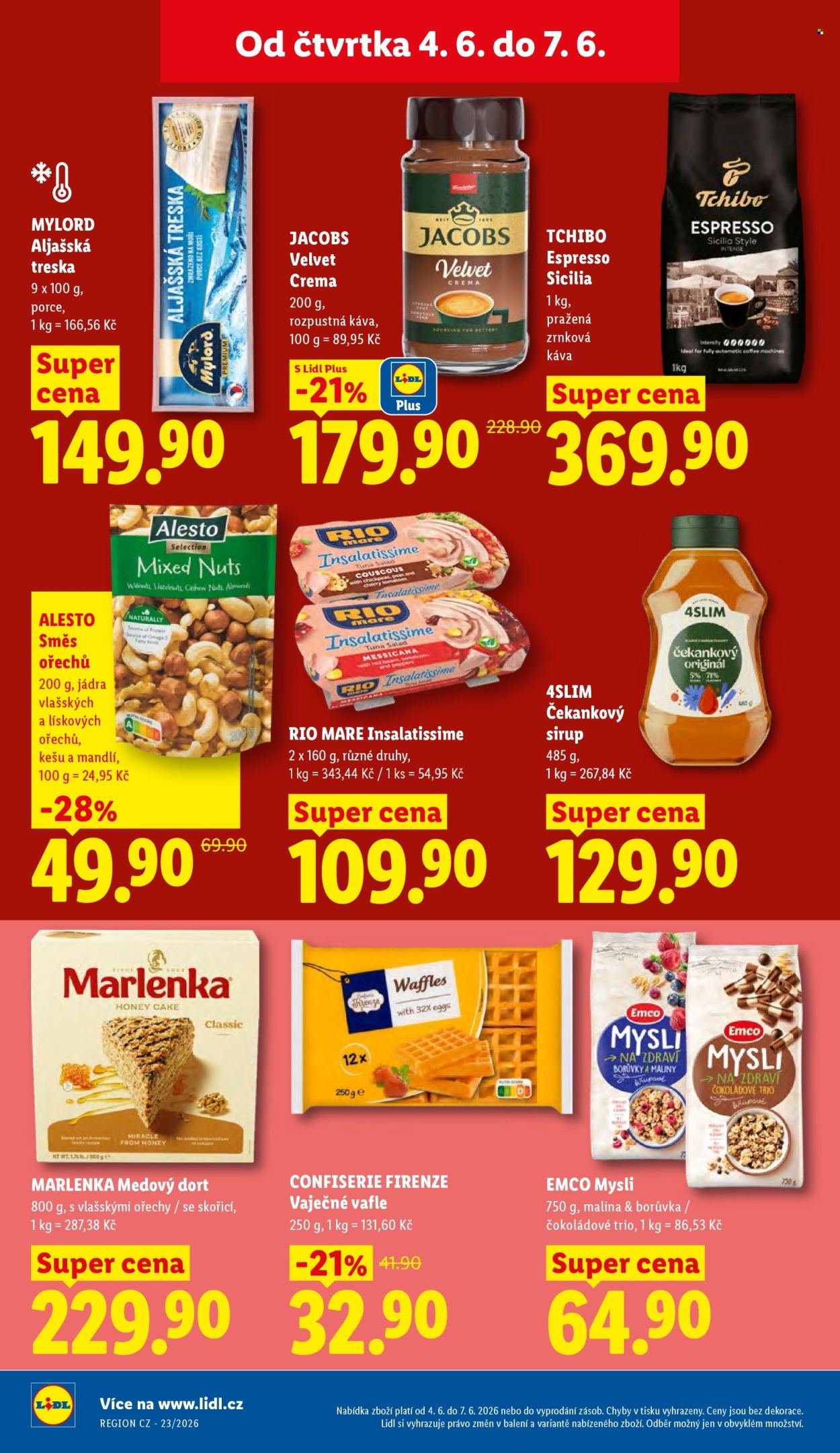 LIDL leták - Od čtvrtka 4.6.2026 (2026-06-04 - 2026-06-07)