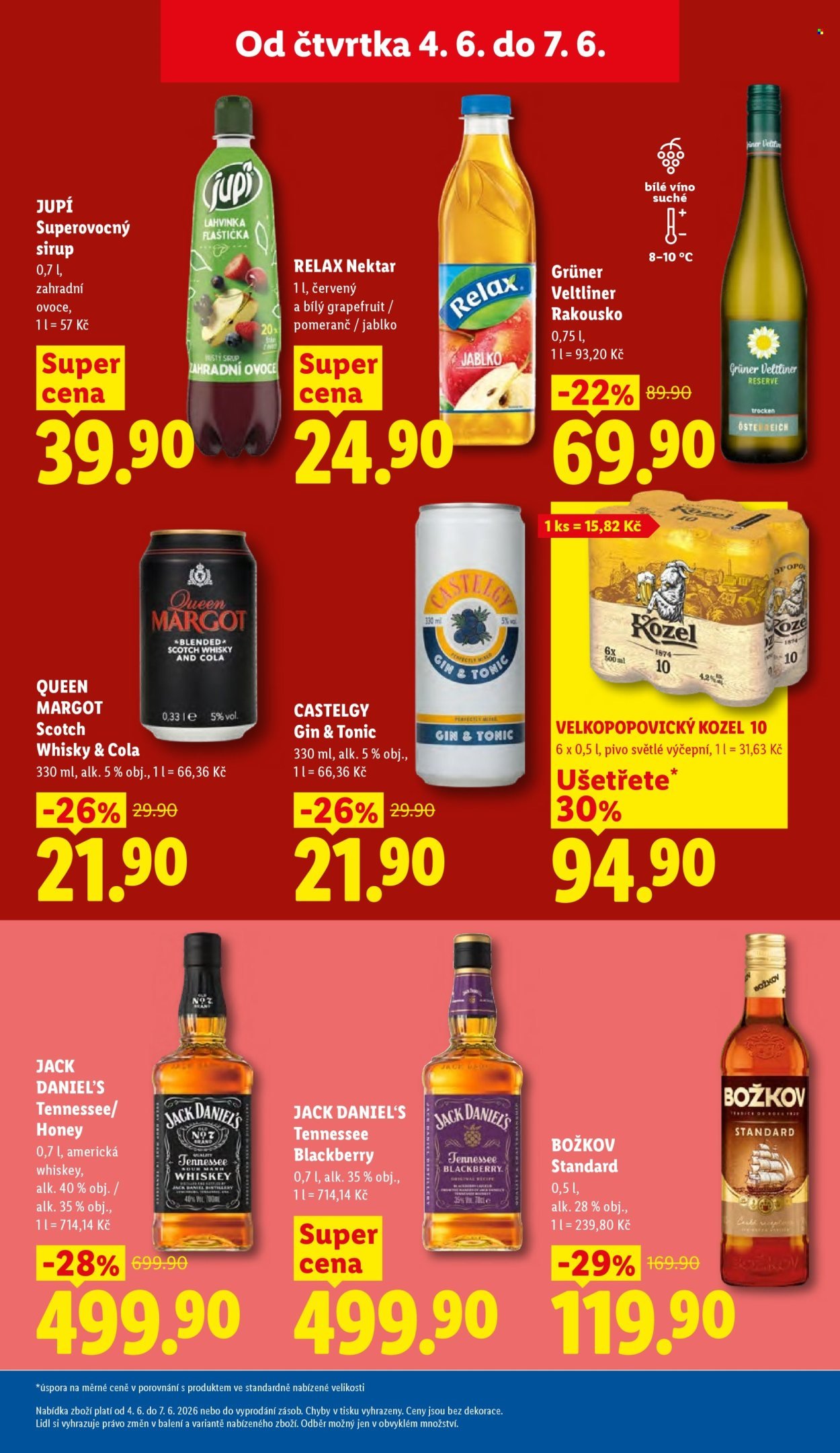 LIDL leták - Od čtvrtka 4.6.2026 (2026-06-04 - 2026-06-07)