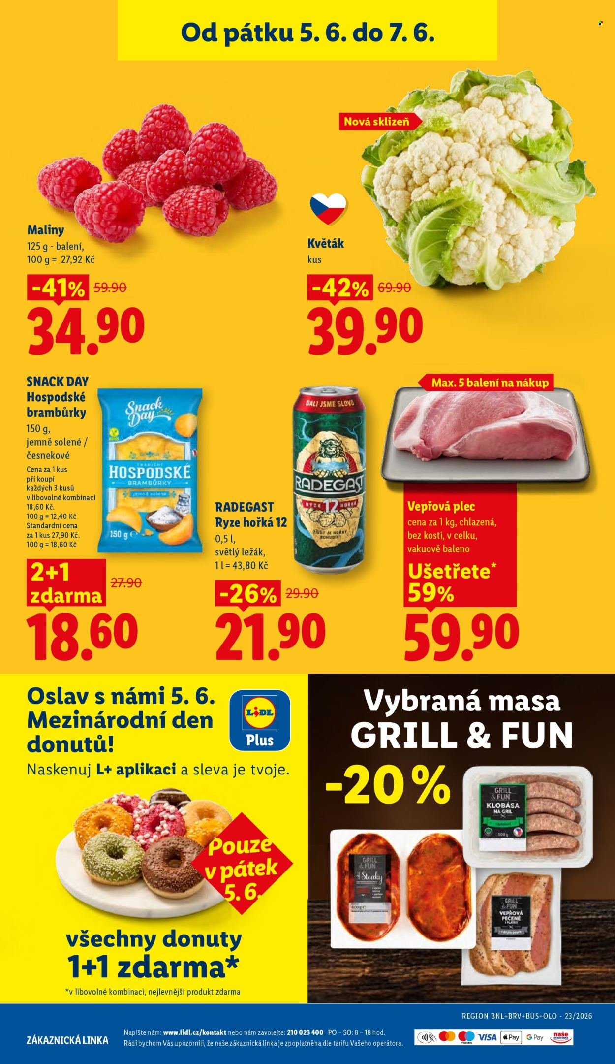 LIDL leták - Od čtvrtka 4.6.2026 (2026-06-04 - 2026-06-07)