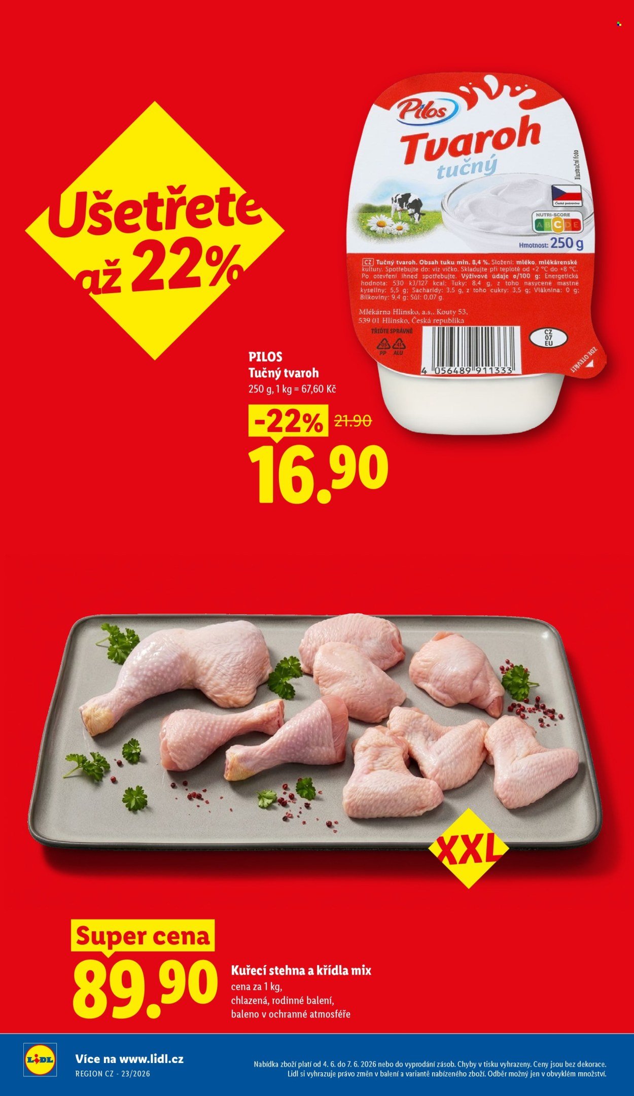LIDL leták - Od čtvrtka 4.6.2026 (2026-06-04 - 2026-06-07)