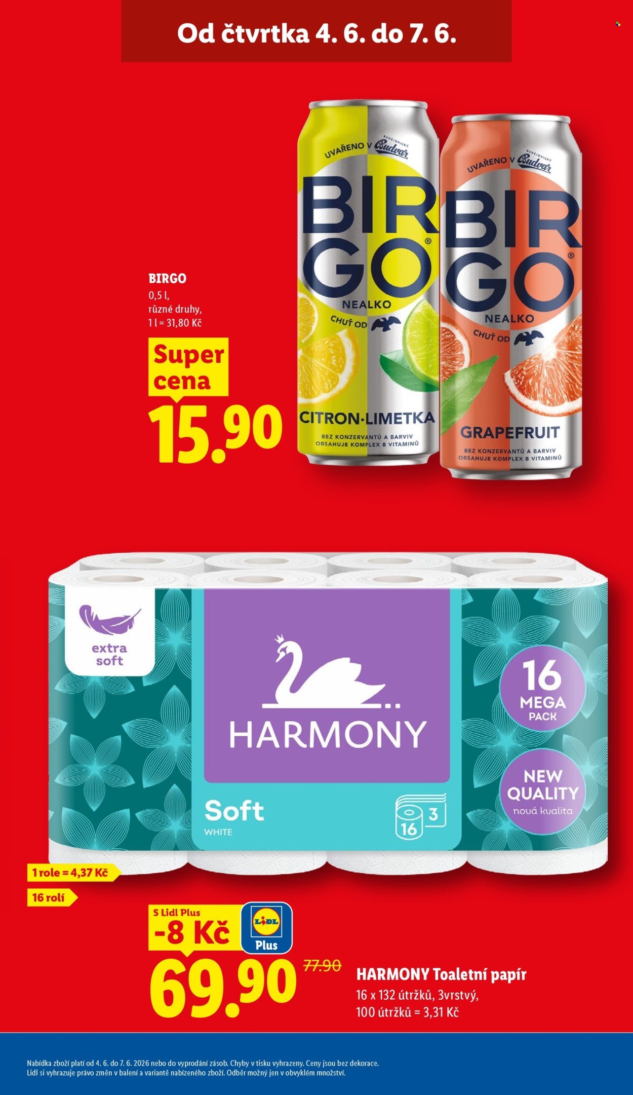 LIDL leták - Od čtvrtka 4.6.2026 (2026-06-04 - 2026-06-07)